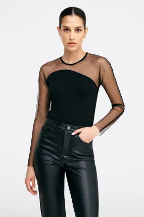 EasyClean Ribbed Hem Evelyn Top