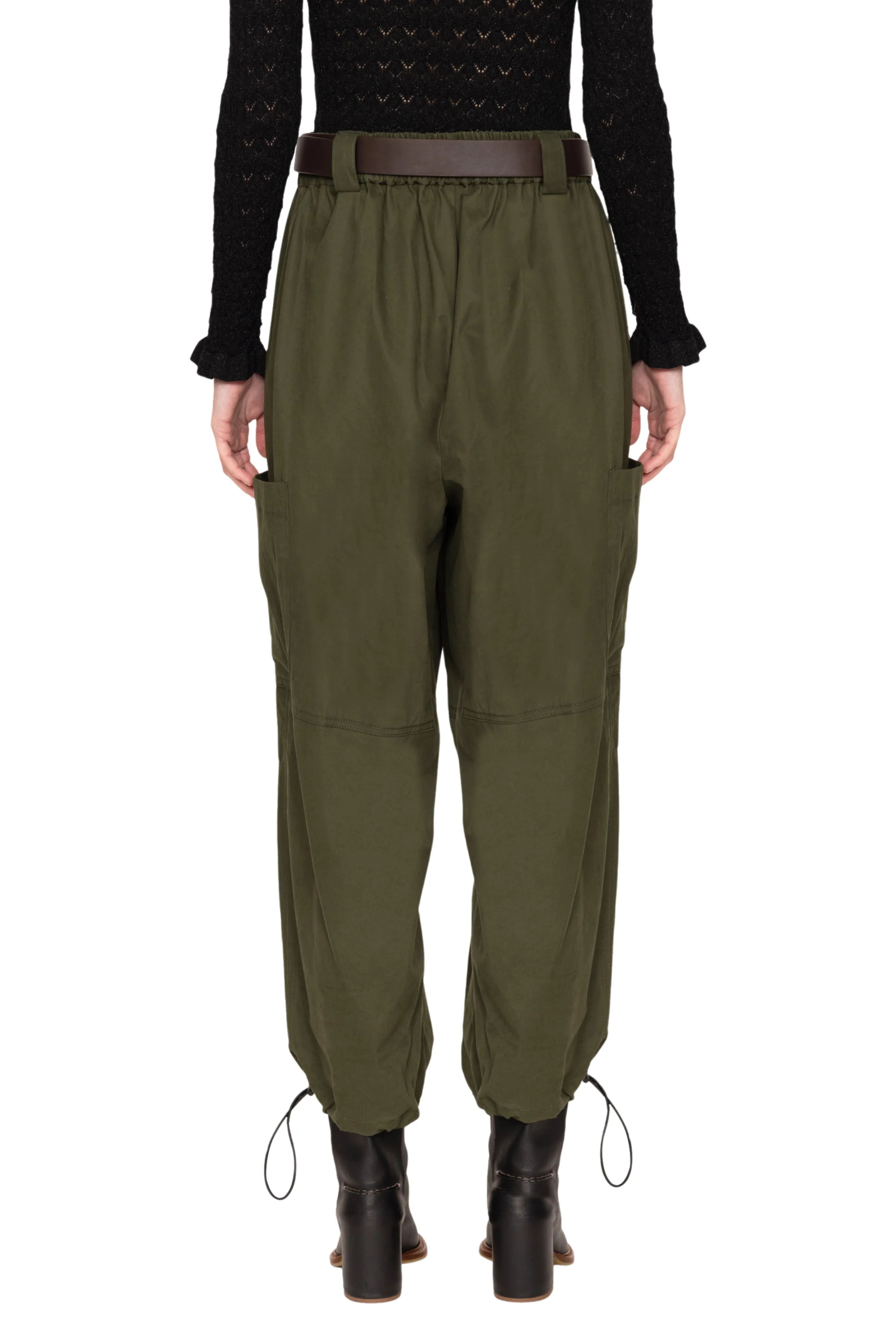 Sullivan Sportswear Belted Cargo Pant Sleek and Soft