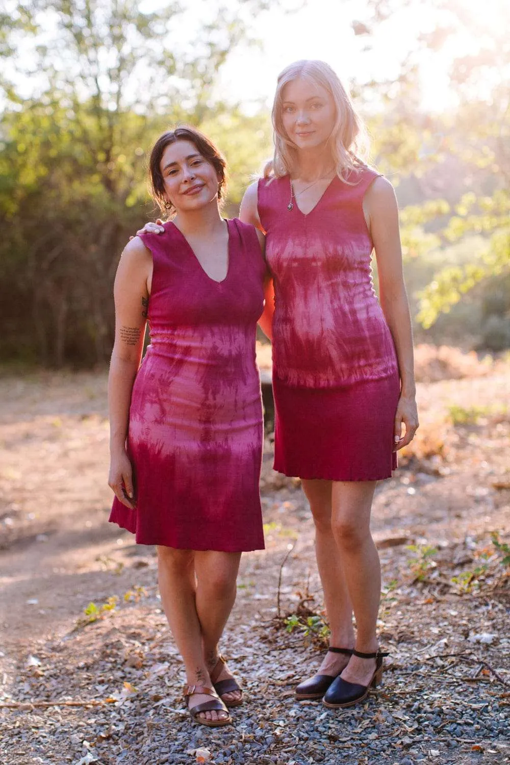 Slinky Dress in Dragon Fruit Effortless Piece Seasonal Must-Have