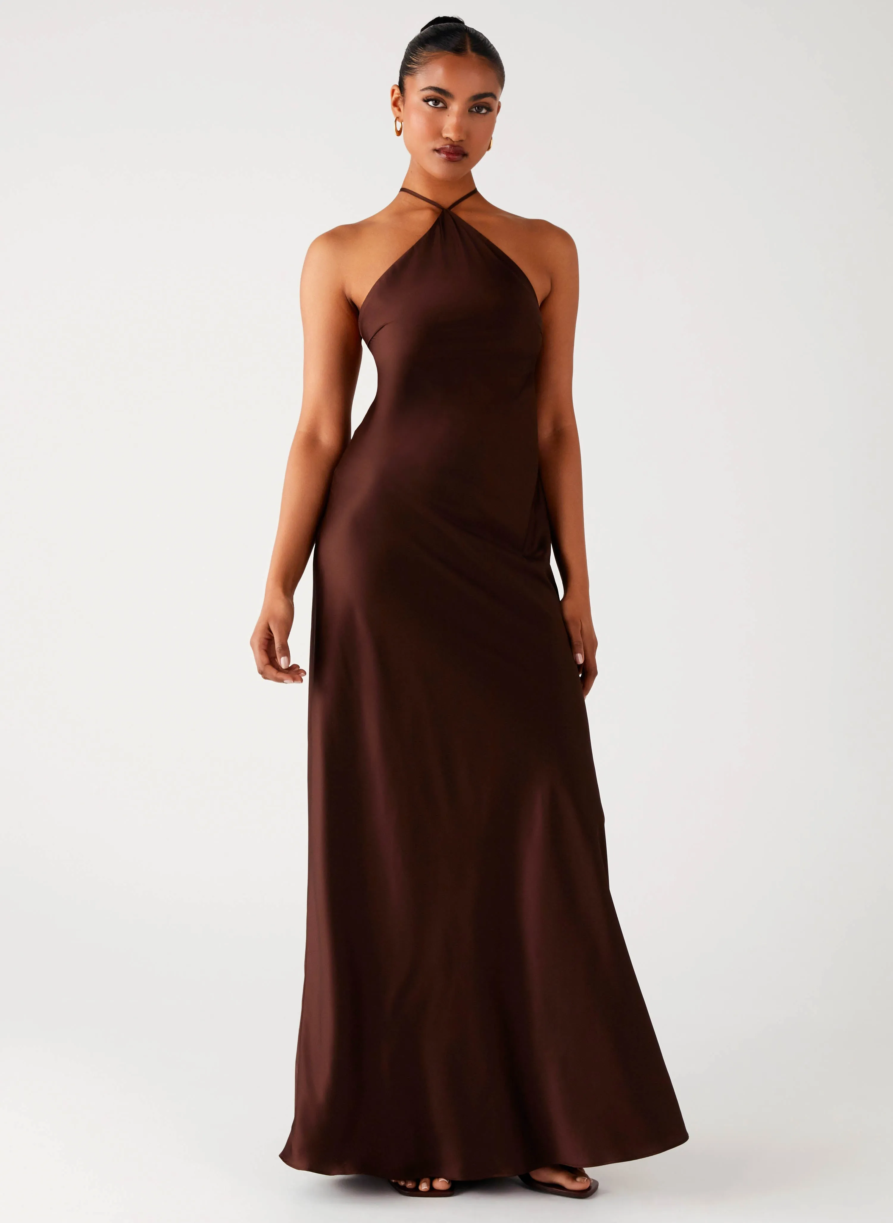 Must-have Tulama Maxi Dress - Chocolate