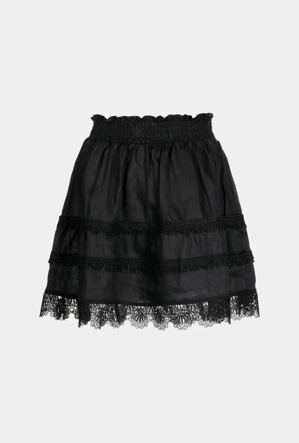 Street Utility Breathable wear CHLOE SKIRT BLACK