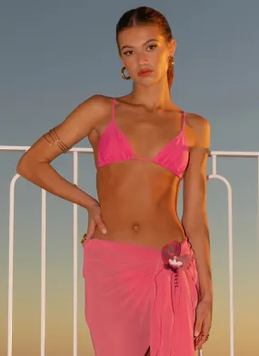 Recycled Polyester Soffa Bikini Top - Watermelon