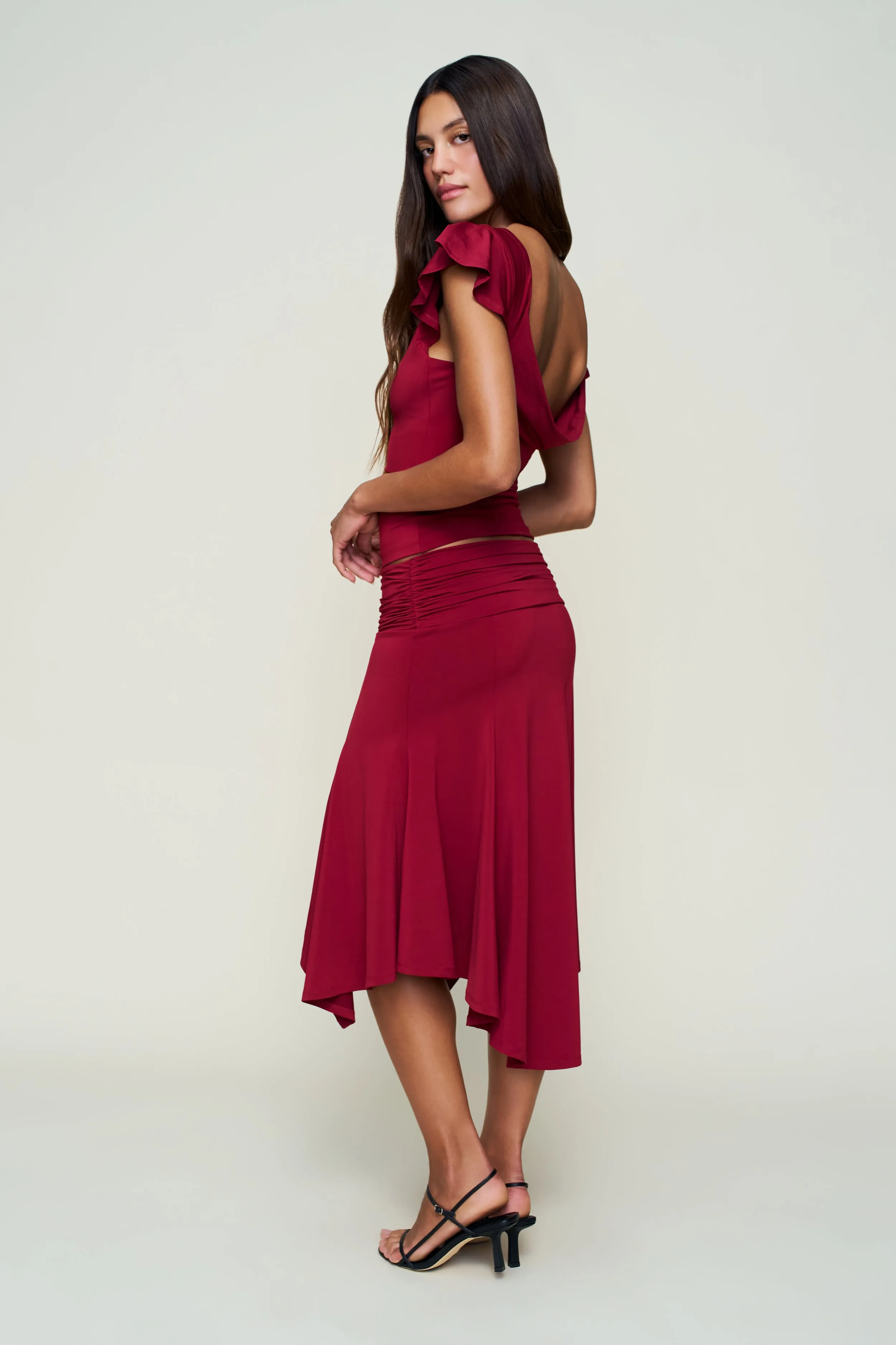 Soffiano Skirt Sleek Motion