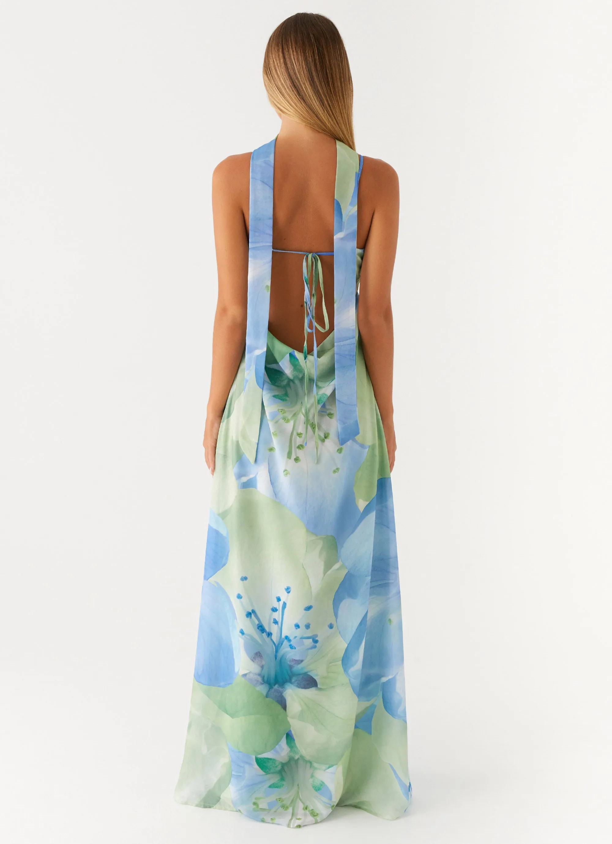 Sanctuary Maxi Dress - Flower Print Grace Flow Maternity-Fit