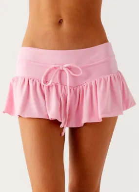 Minimal Vibe Landon Mini Skort - Pink