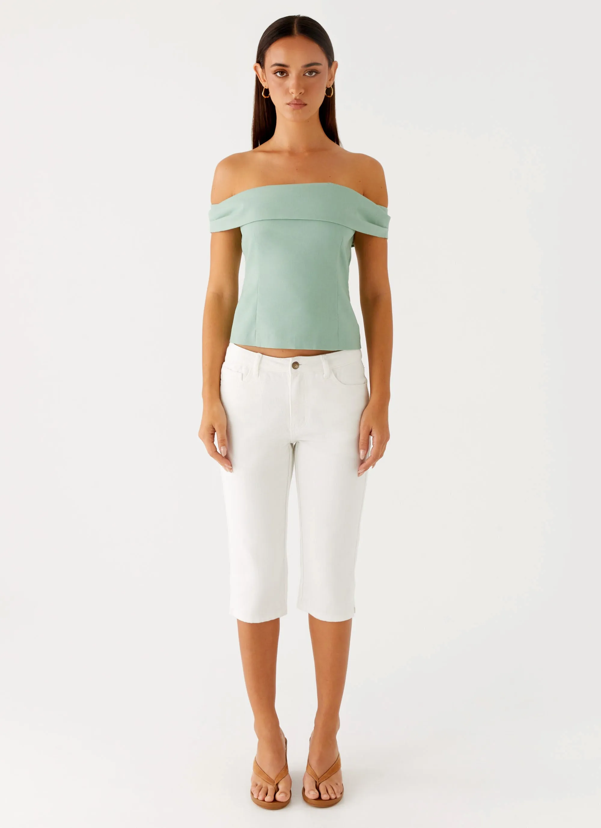CompressionTechnology Jairo Linen Top - Sage