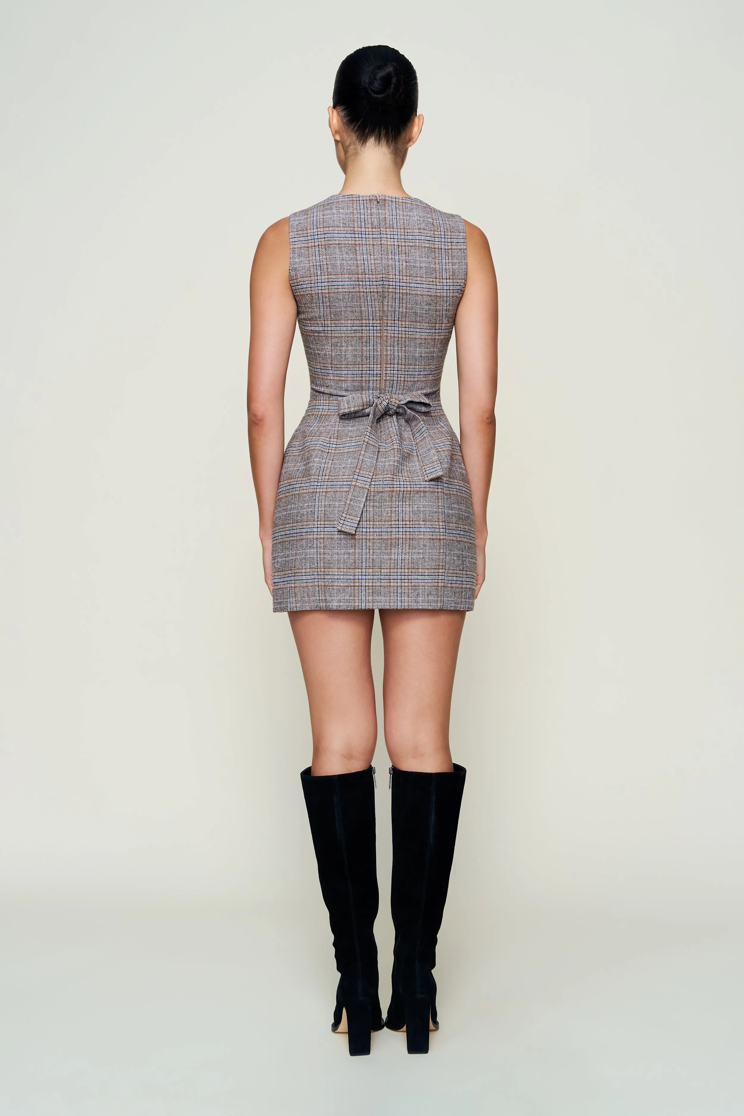 Rowan Tartan Dress Smart Silhouette
