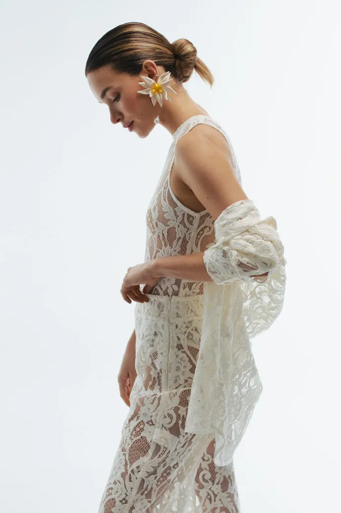 ATHINA PANTS WHITE Hygienic Coating