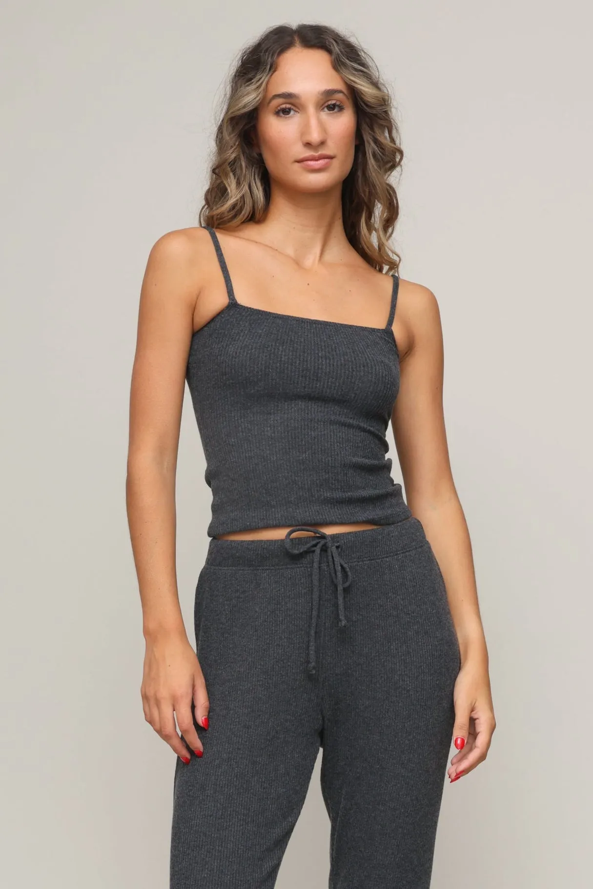 Sophie Sweater Rib Cami MoistureControl Quick Dry Blend