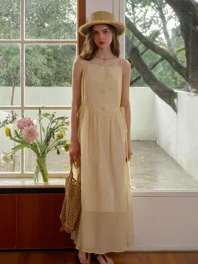 Relaxed Vibe Amara Suspender Tie Lysel Dress