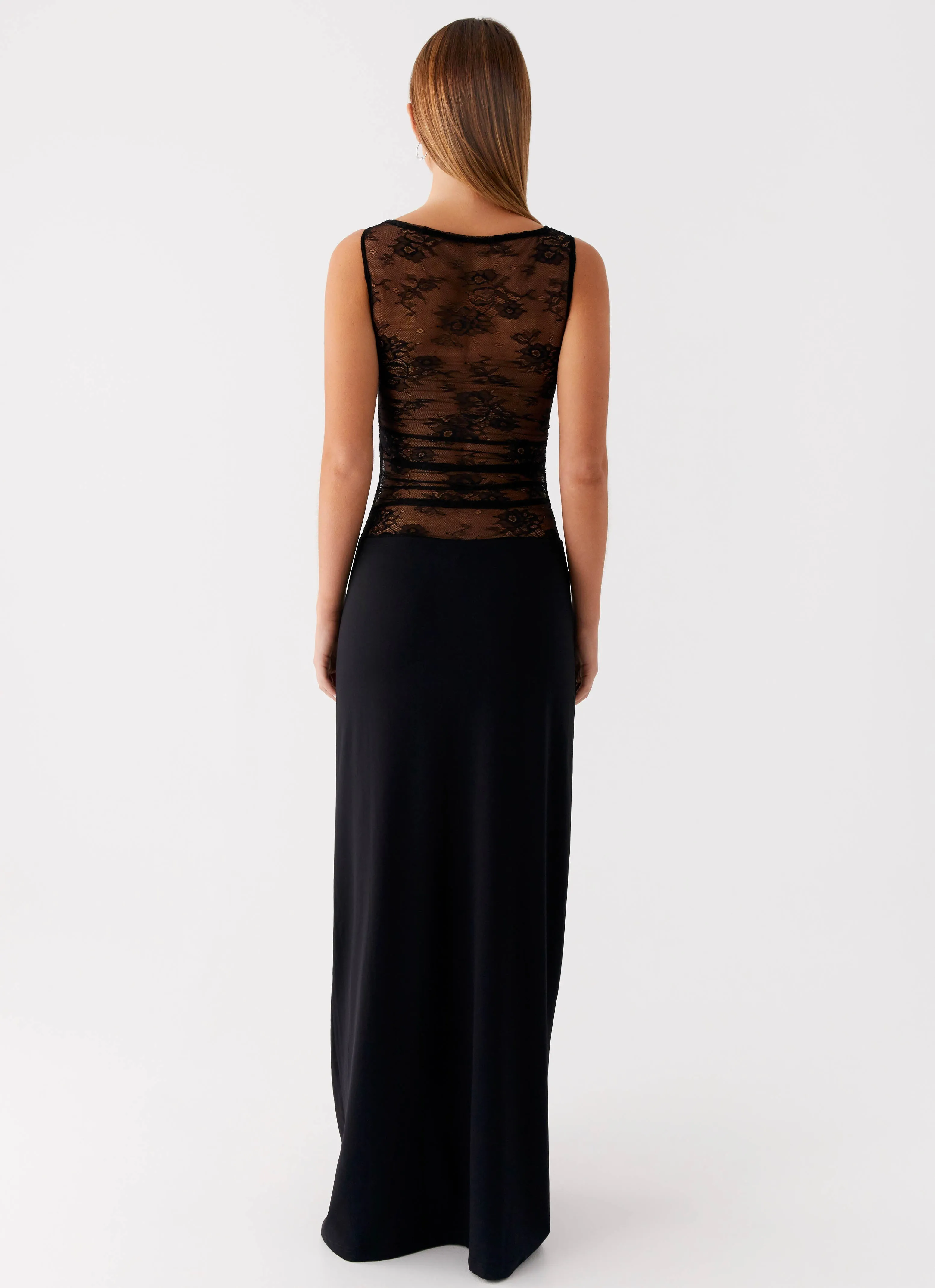 Refined Form Wesley Maxi Dress - Black