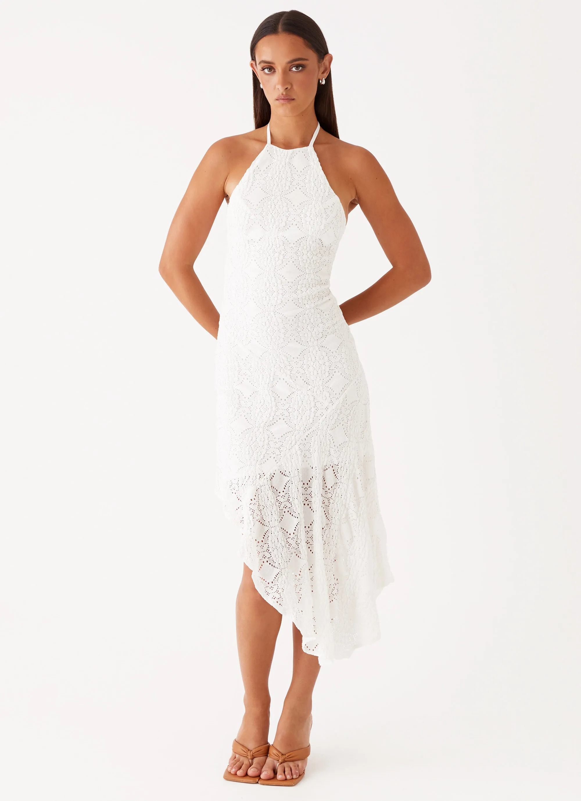 Sondela Maxi Dress - White Statement Mood