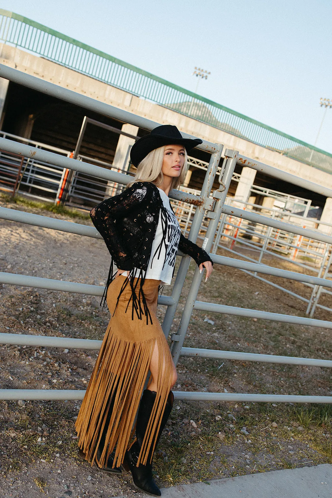 Song of the Canyon Fringe Skirt Cozy Wearable