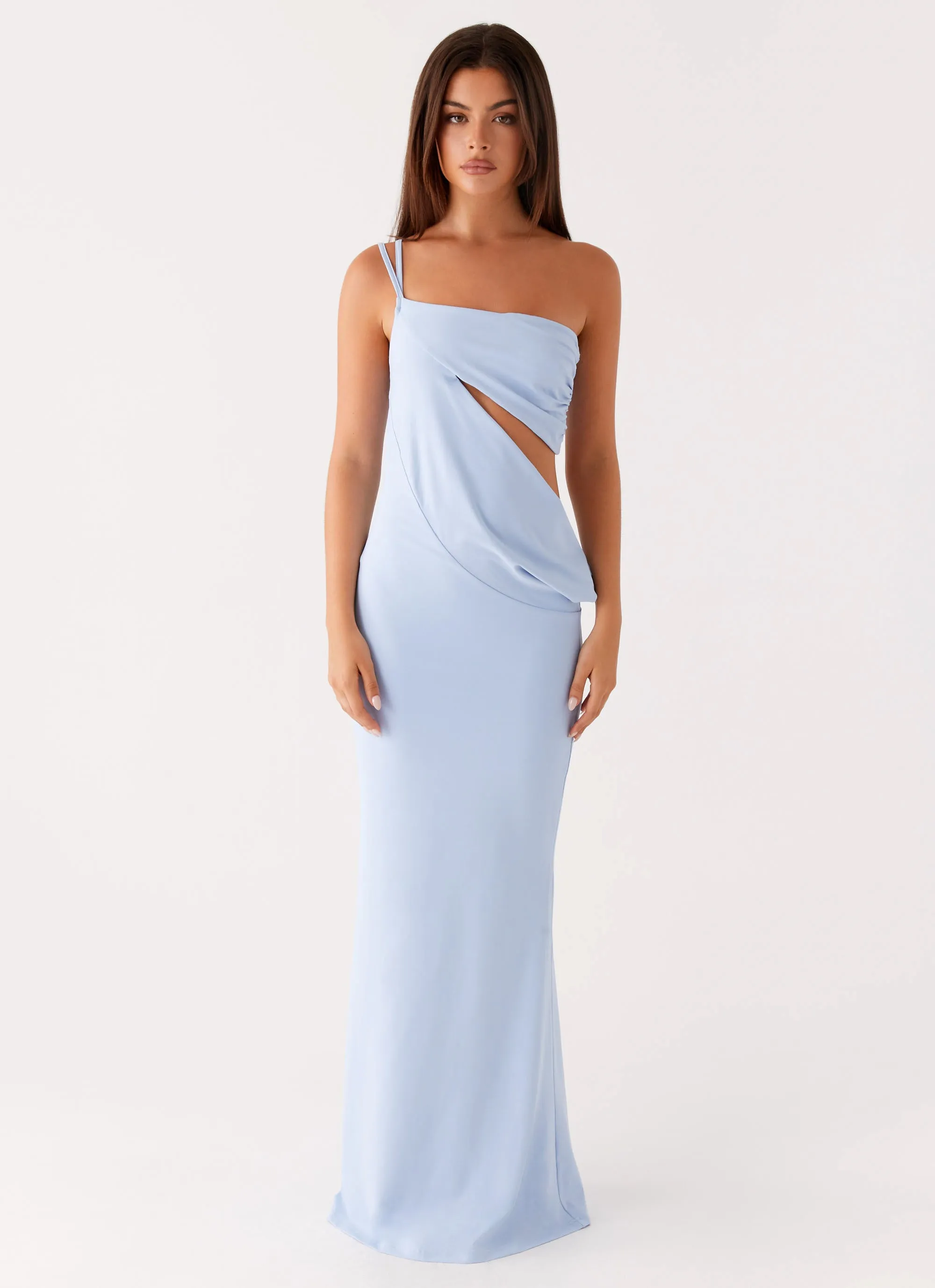 Delicate Touch Dani Maxi Dress - Blue
