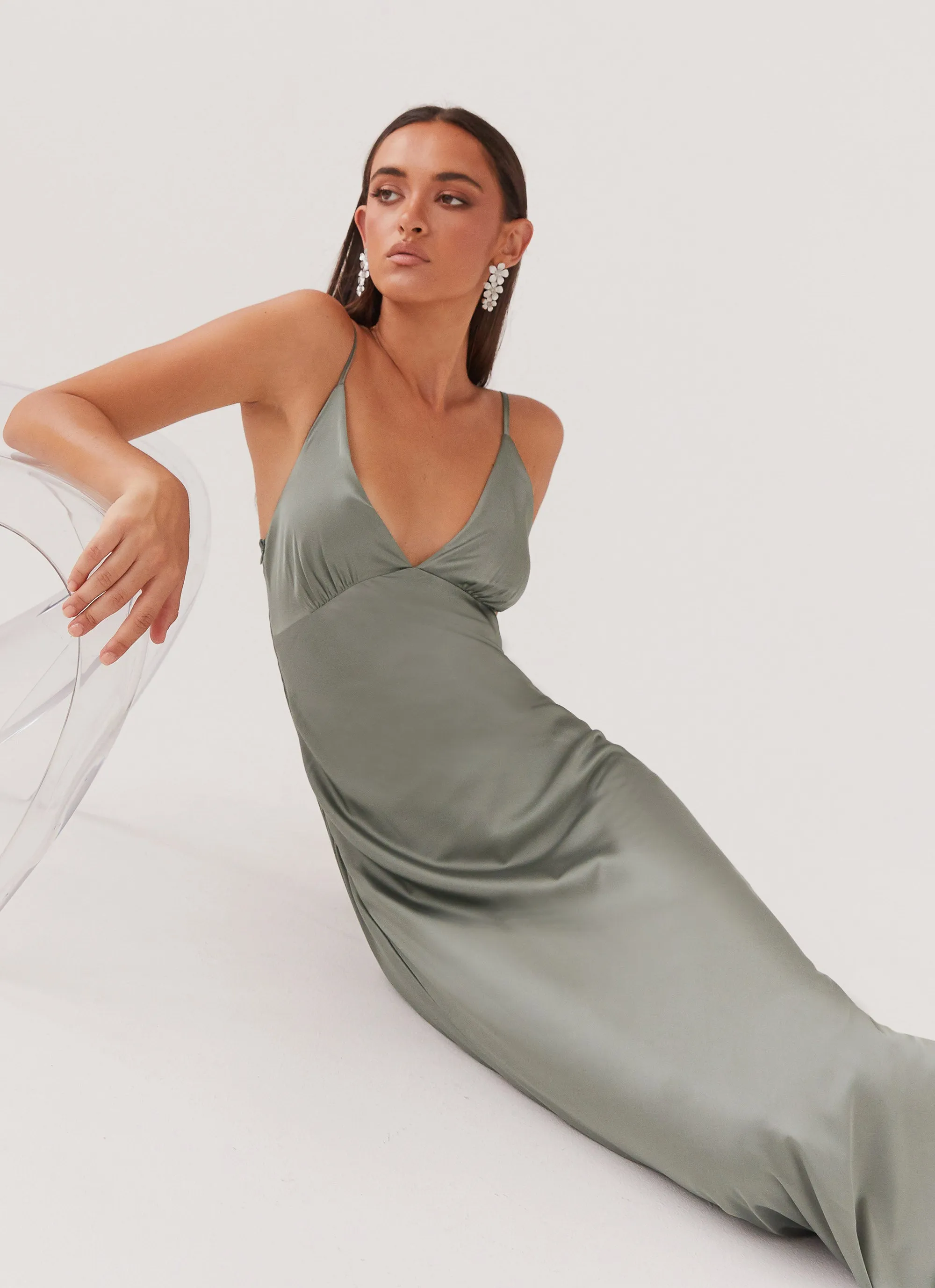 Sorrento Sun Maxi Dress - Teal Clean Lines