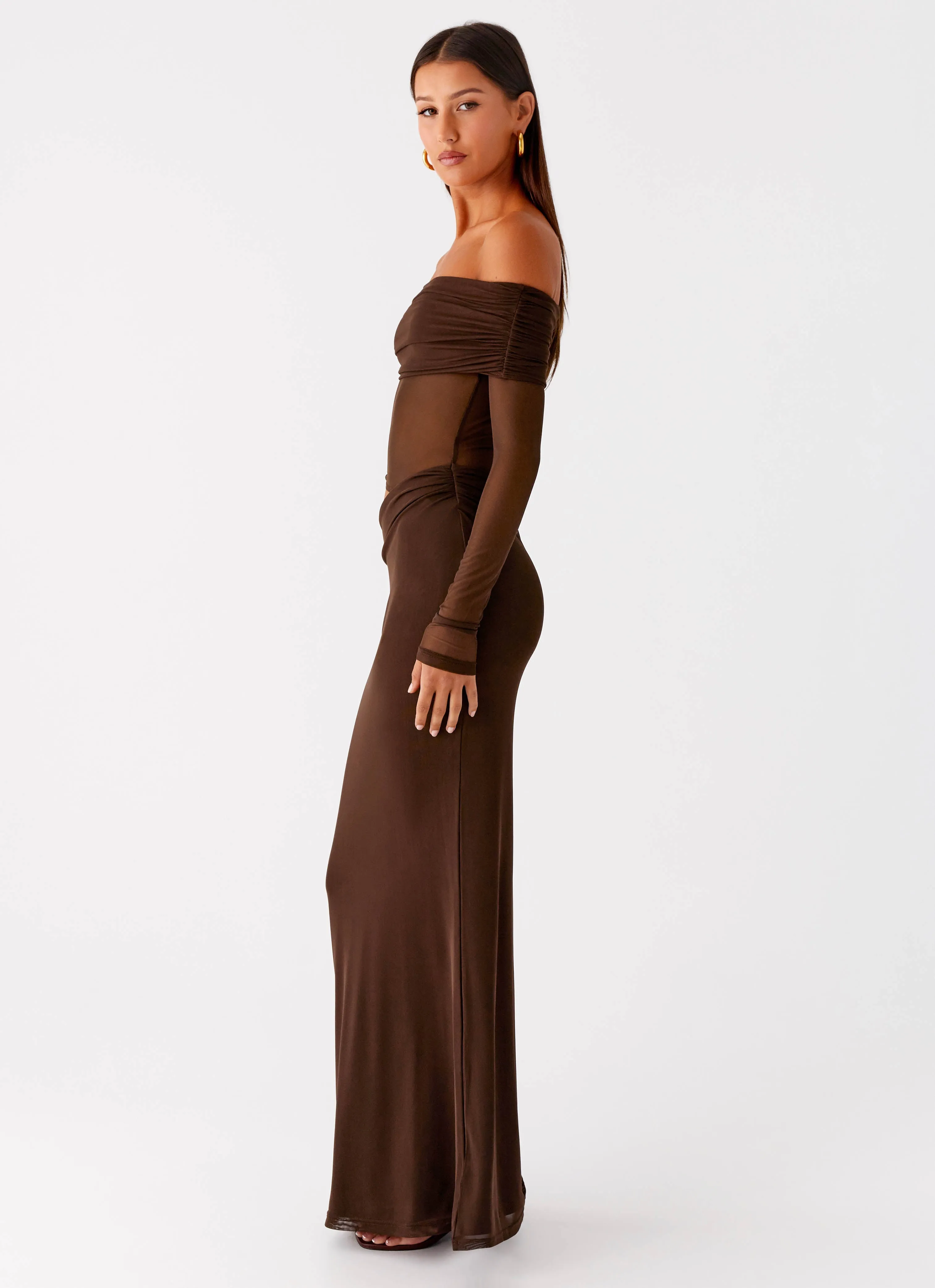 Emery Maxi Dress - Chocolate Breezy Fit Year Round