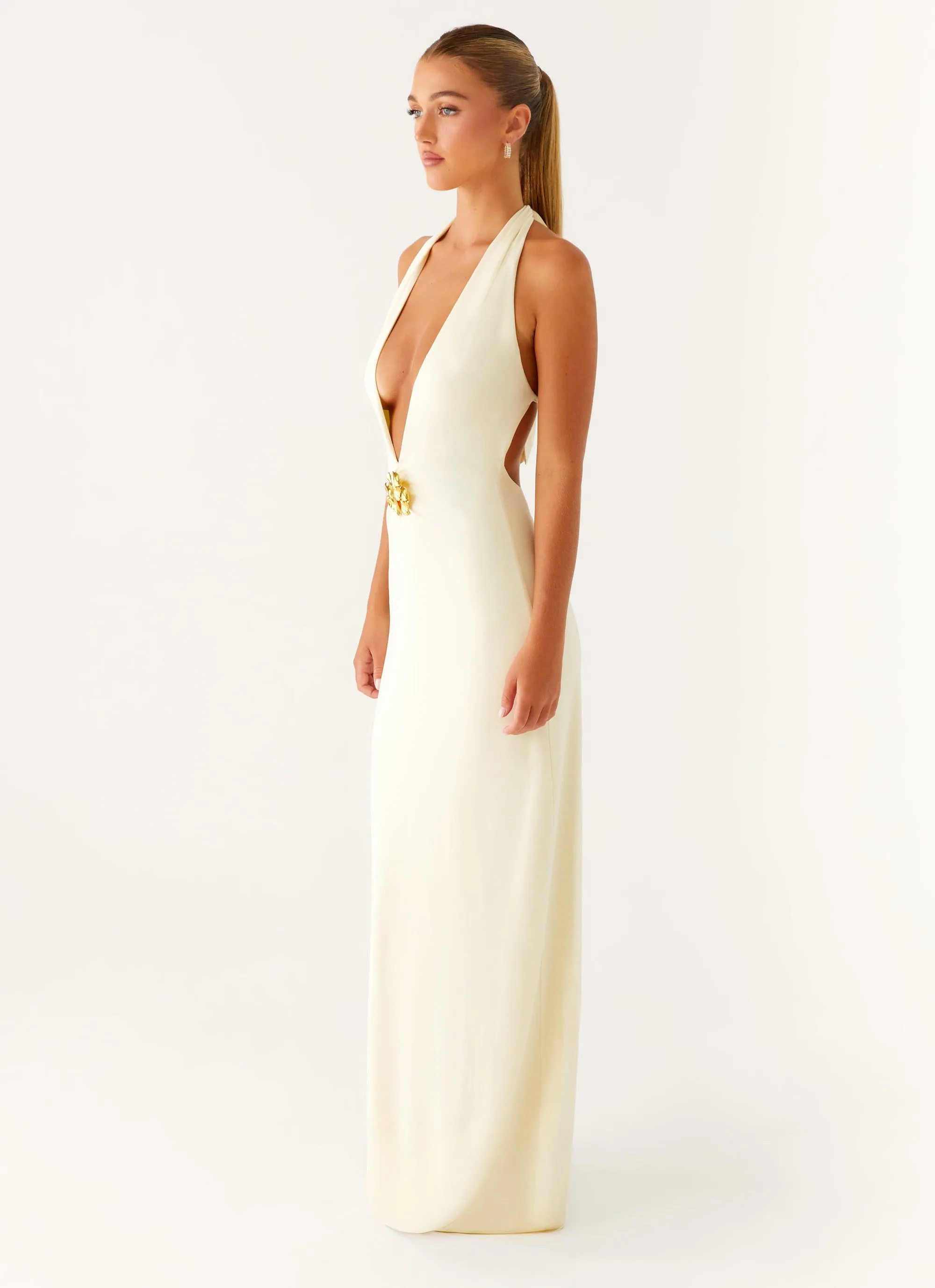 Lounge Base Spirit Maxi Dress - Yellow
