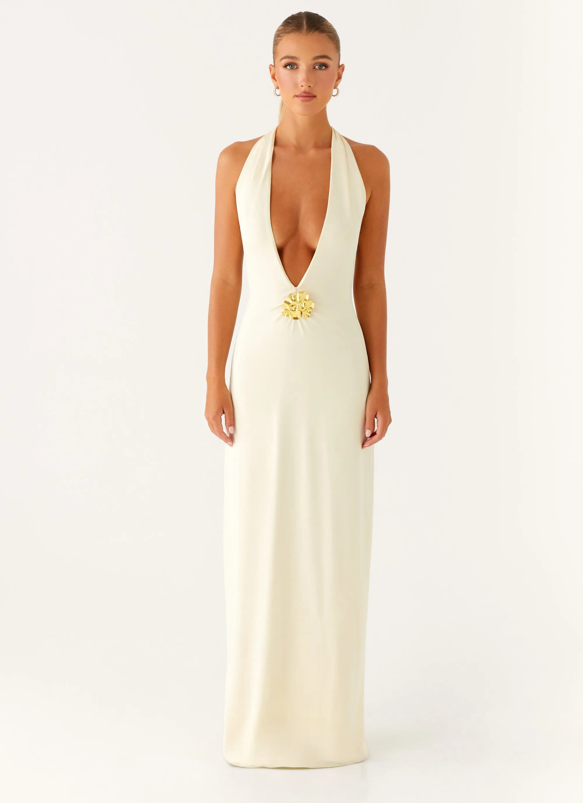 Spirit Maxi Dress - Yellow Chic and Elegant