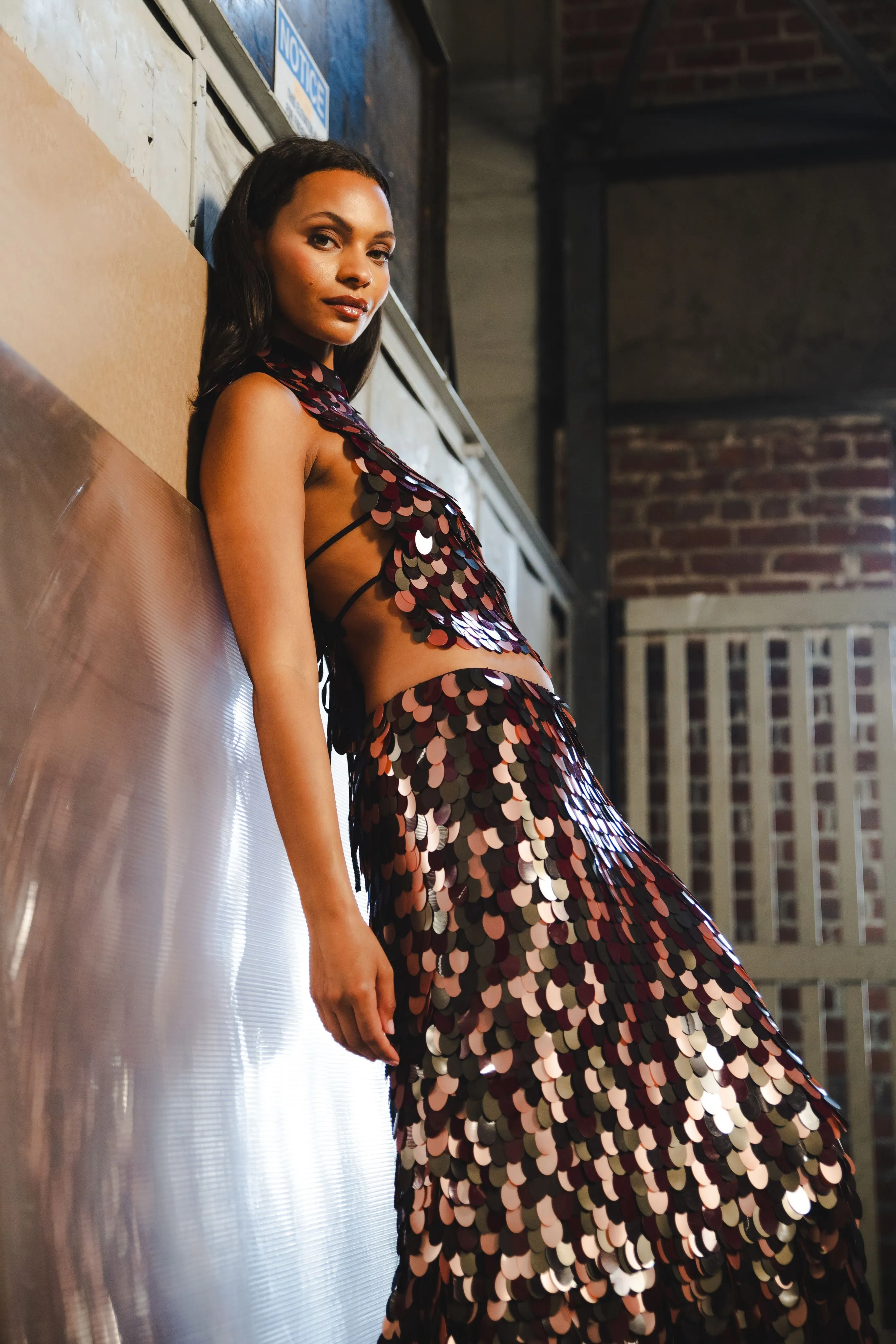 Sprity Embroidered Skirt Tiered Layers