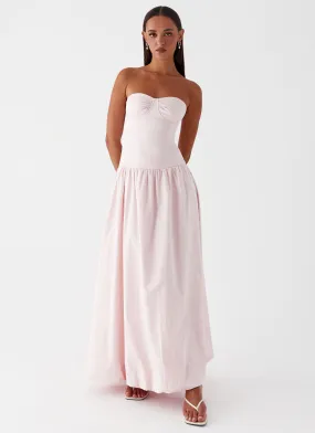 Starla Maxi Dress - Pink garden party Layered Wear