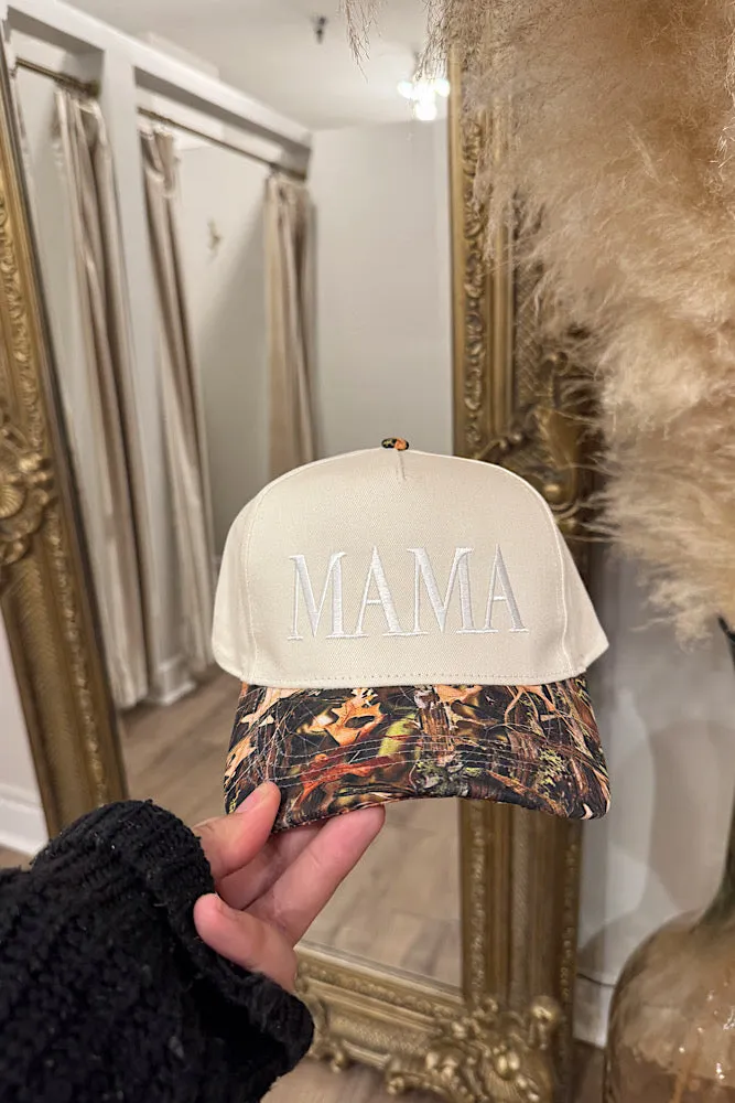 MAMA Two Tone Camo Hat Mask New Arrival