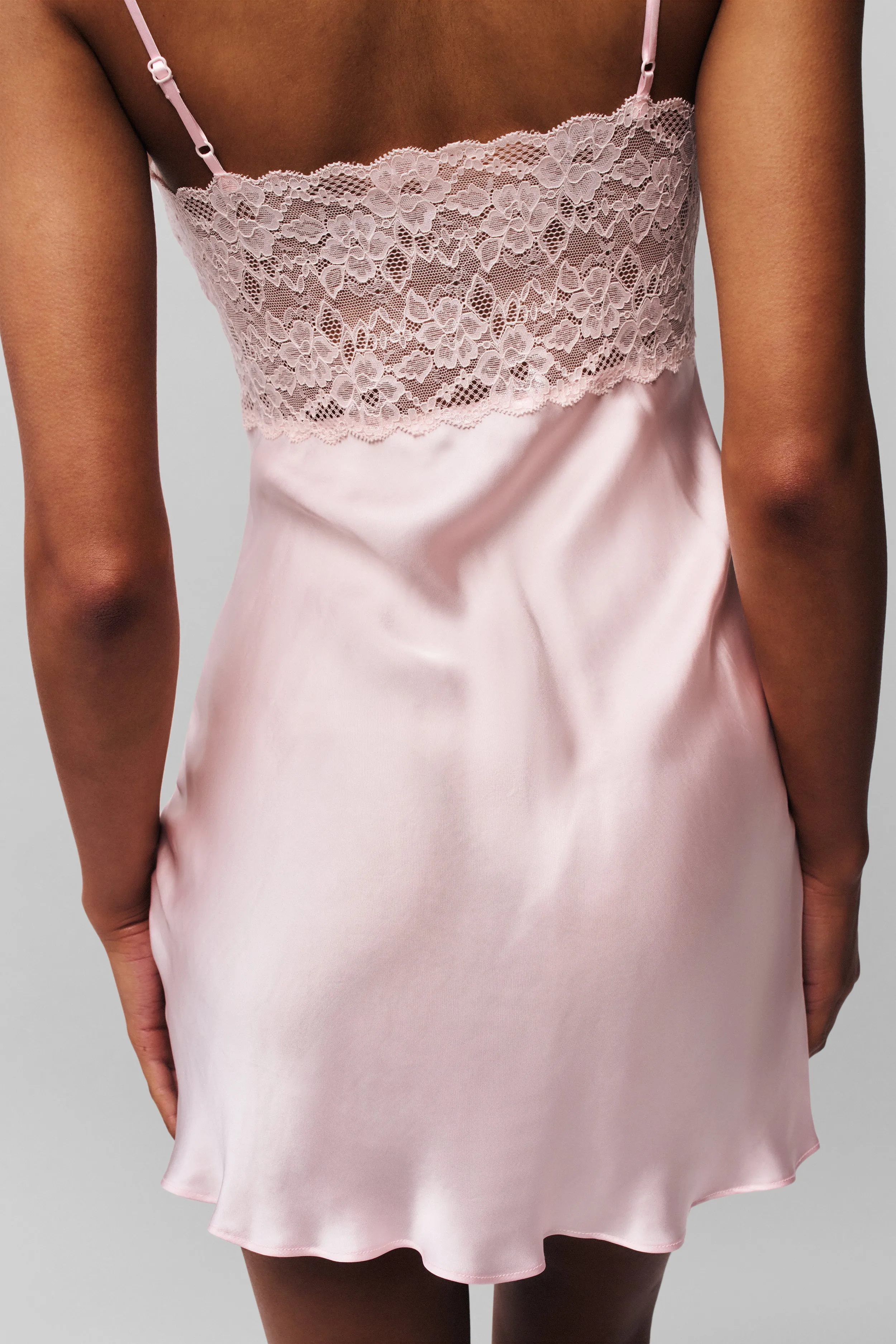 UV-Resistant Feminine full-length gown Nova Slip Mini Dress