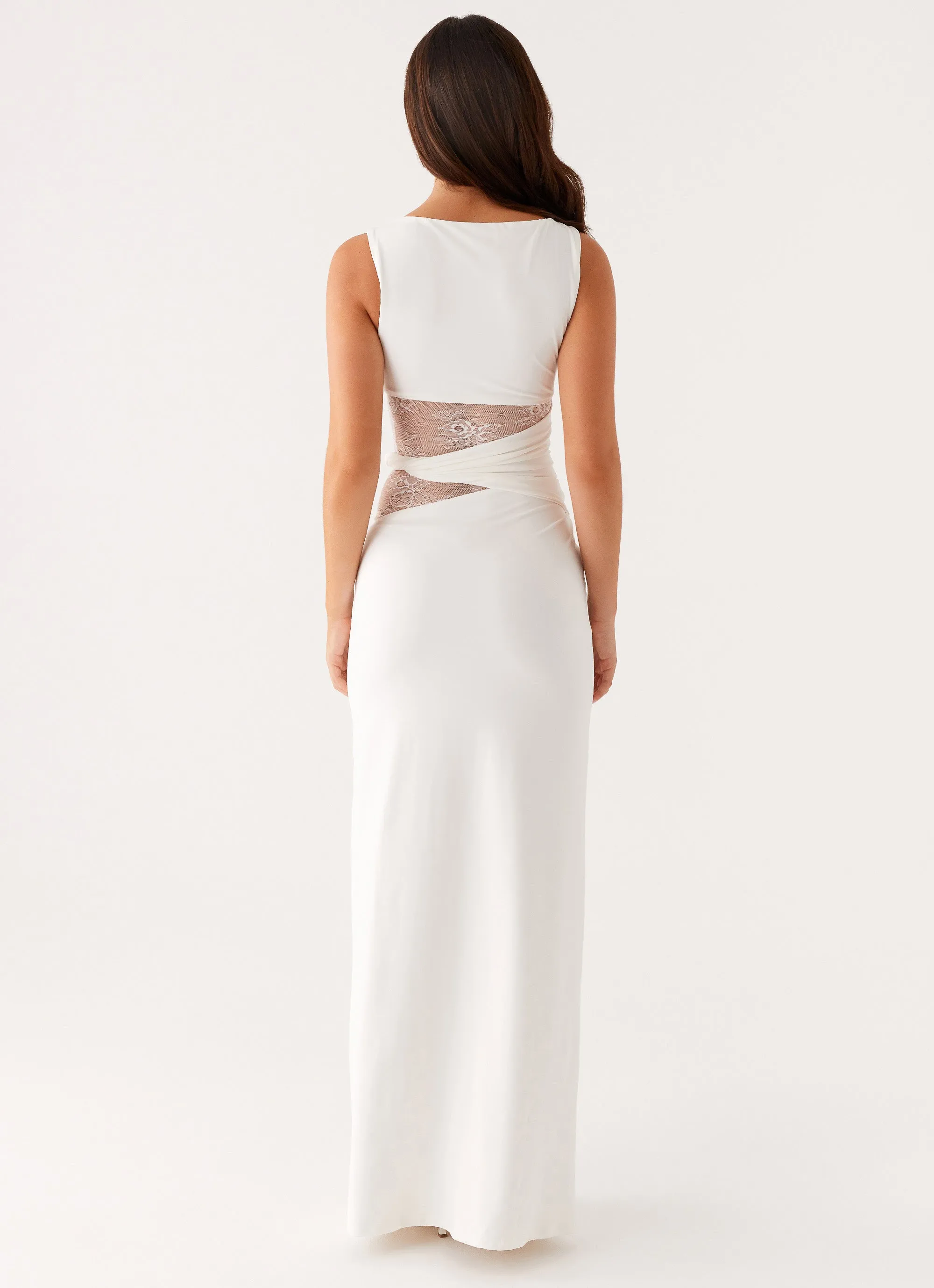 Neutral Mood Karma Maxi Dress - White