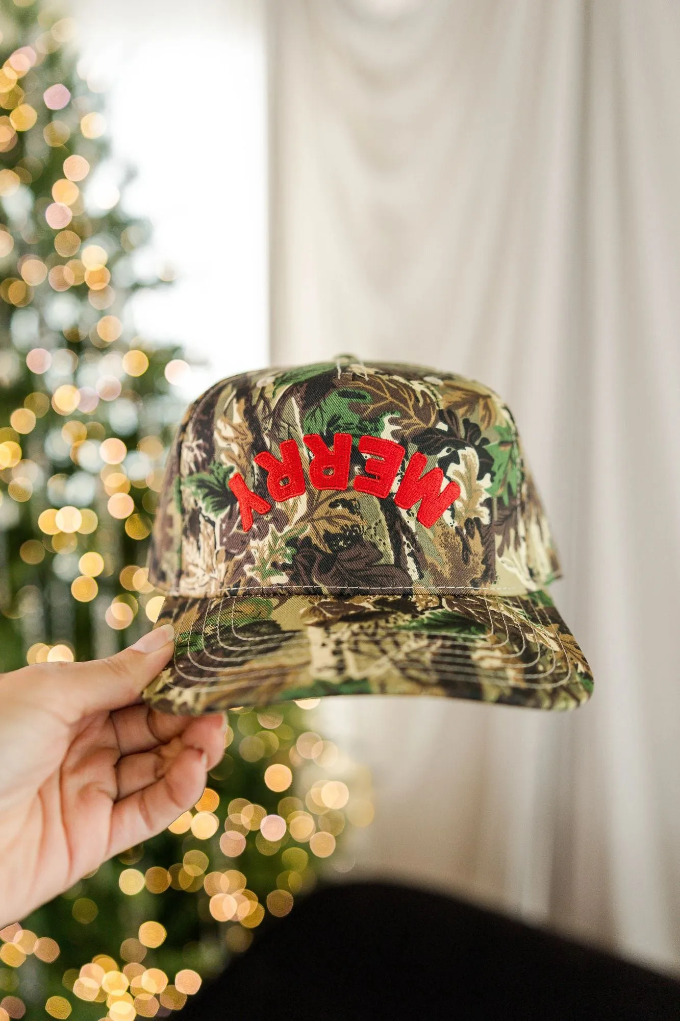 Secure Storage Merry Camo Trucker Hat