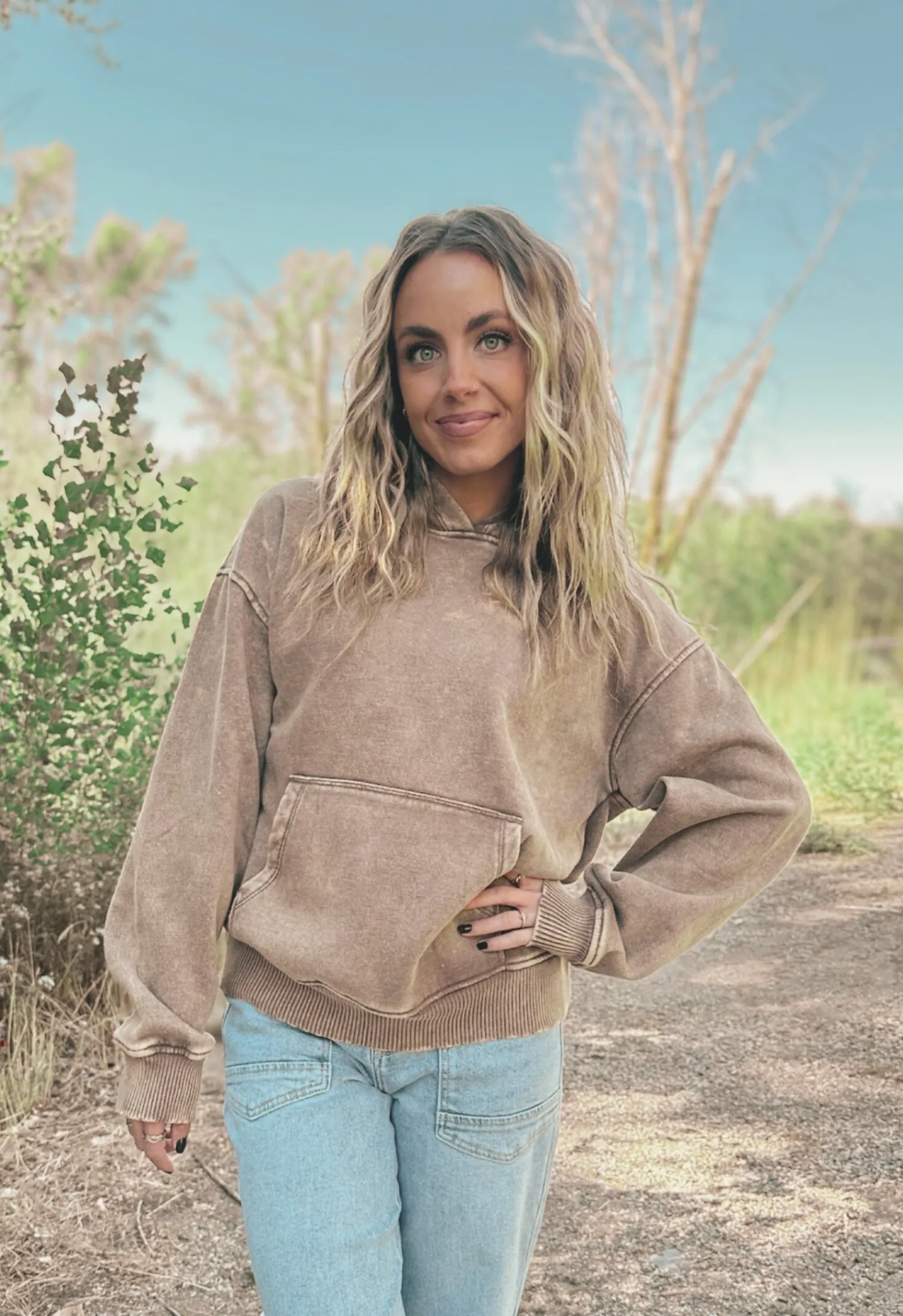 Soft Blended Fabric Zero Waste Cut Pattern Cuddle Up Hoodie