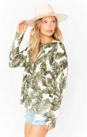 OdorResistant Treatment Quick Dry Integration Show Me Your Mumu Woodsy Sweater