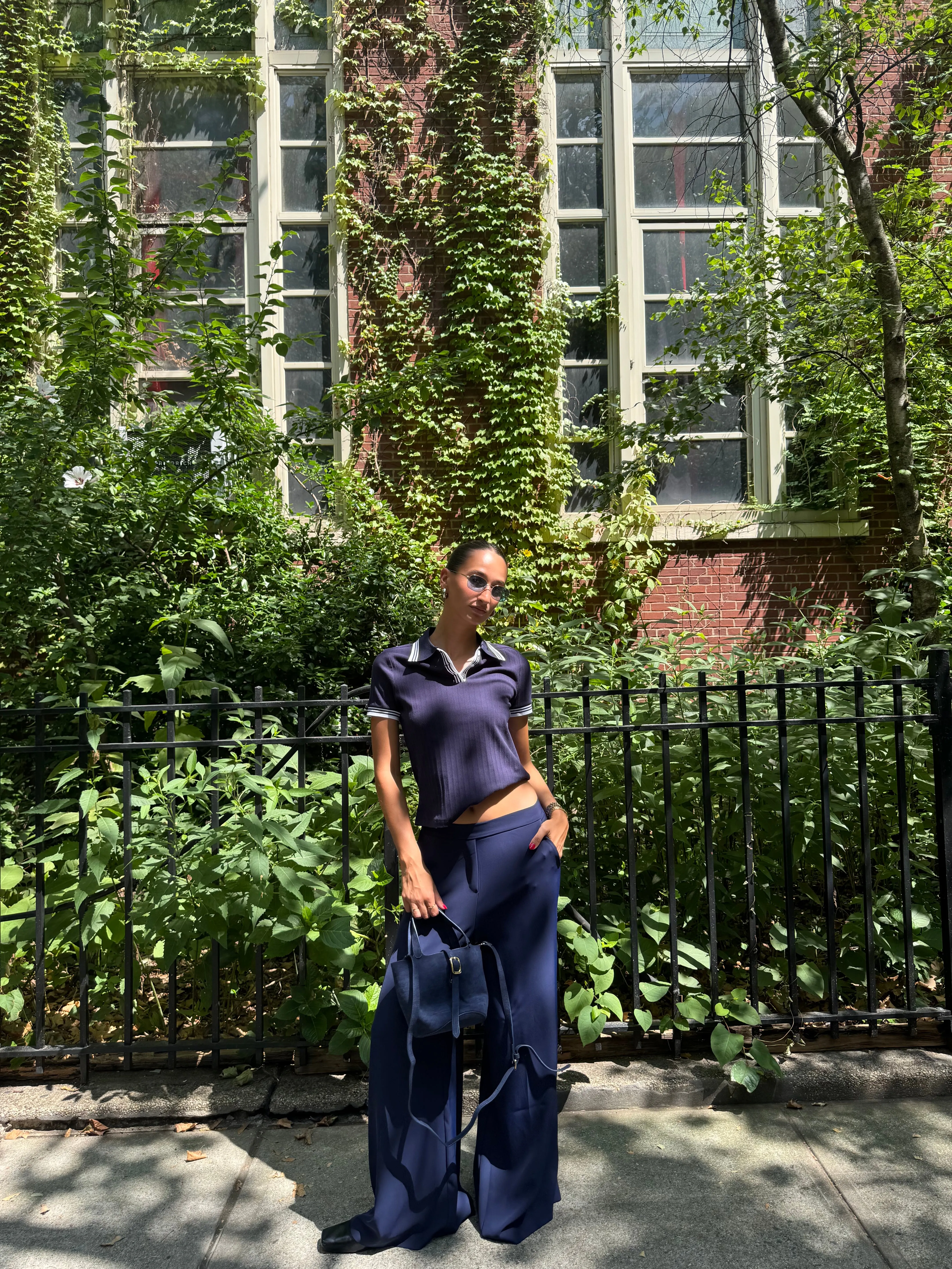 Airflow Optimized Weave Elegant Blouse Stripe Tipping Polo