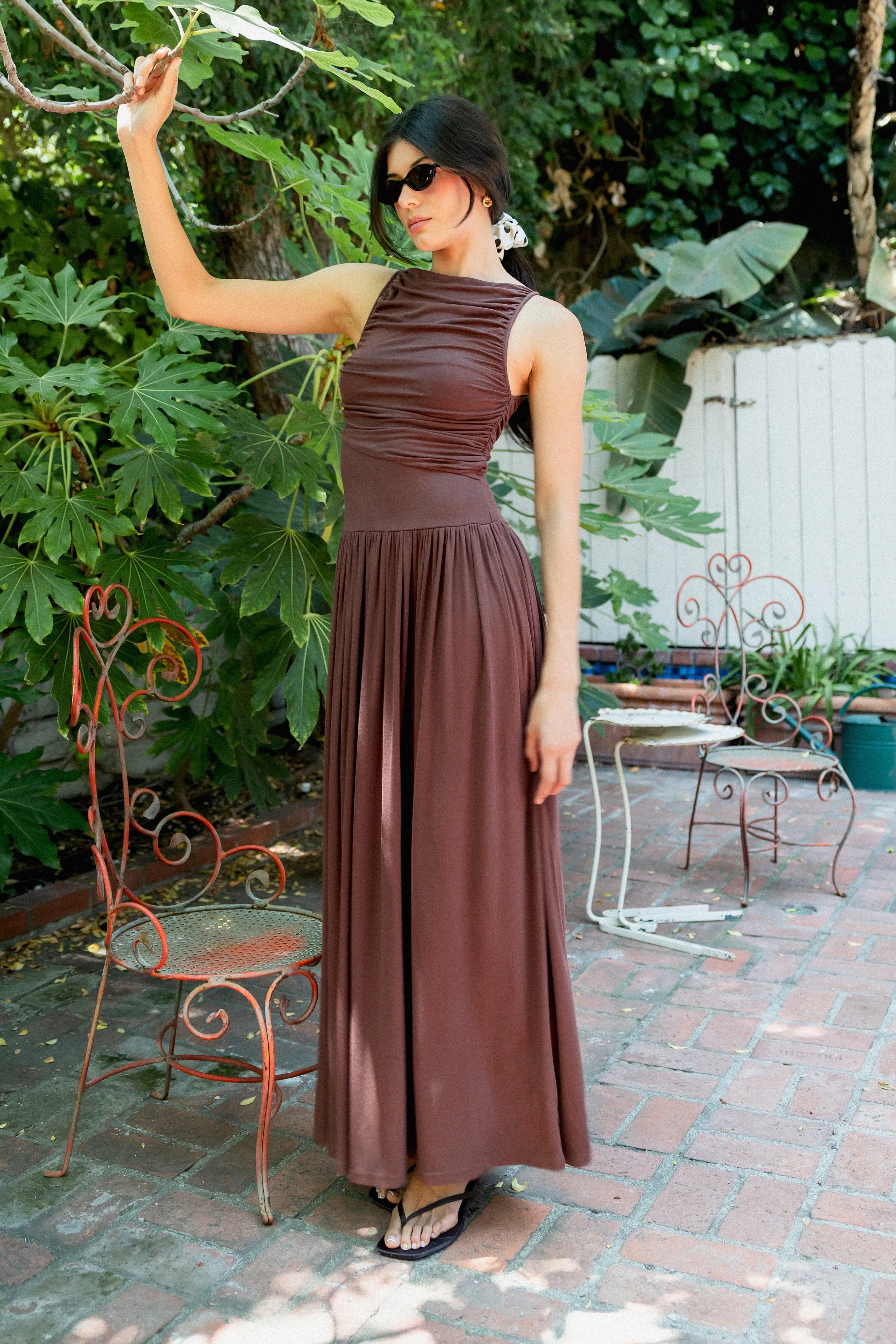 Goddess Maxi Dress Elegant Finish