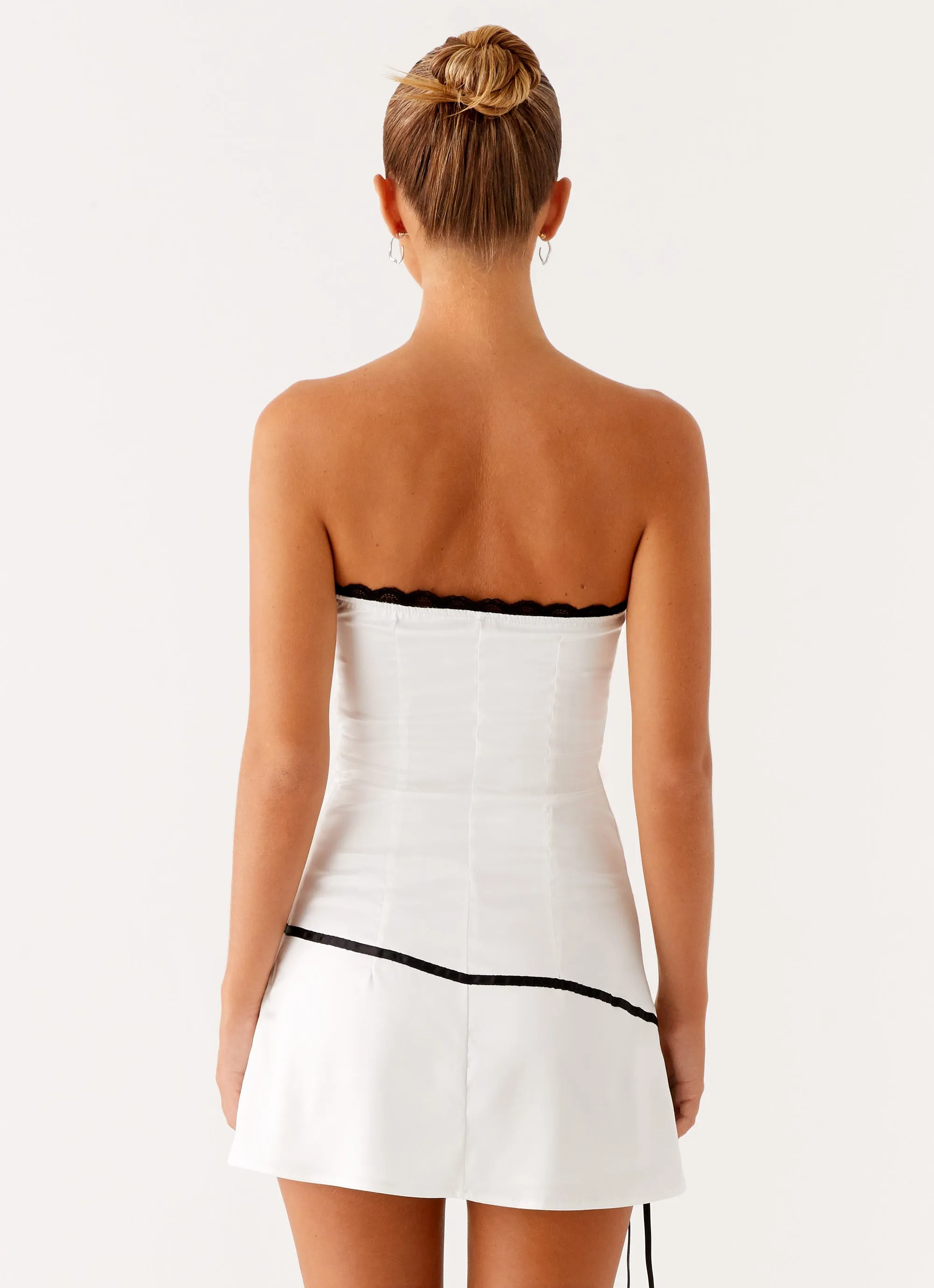 Tear Resistant Material Breathable Material Thea Mini Dress - White