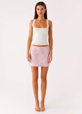 Style Fusion Kandi Mini Skirt - Pink