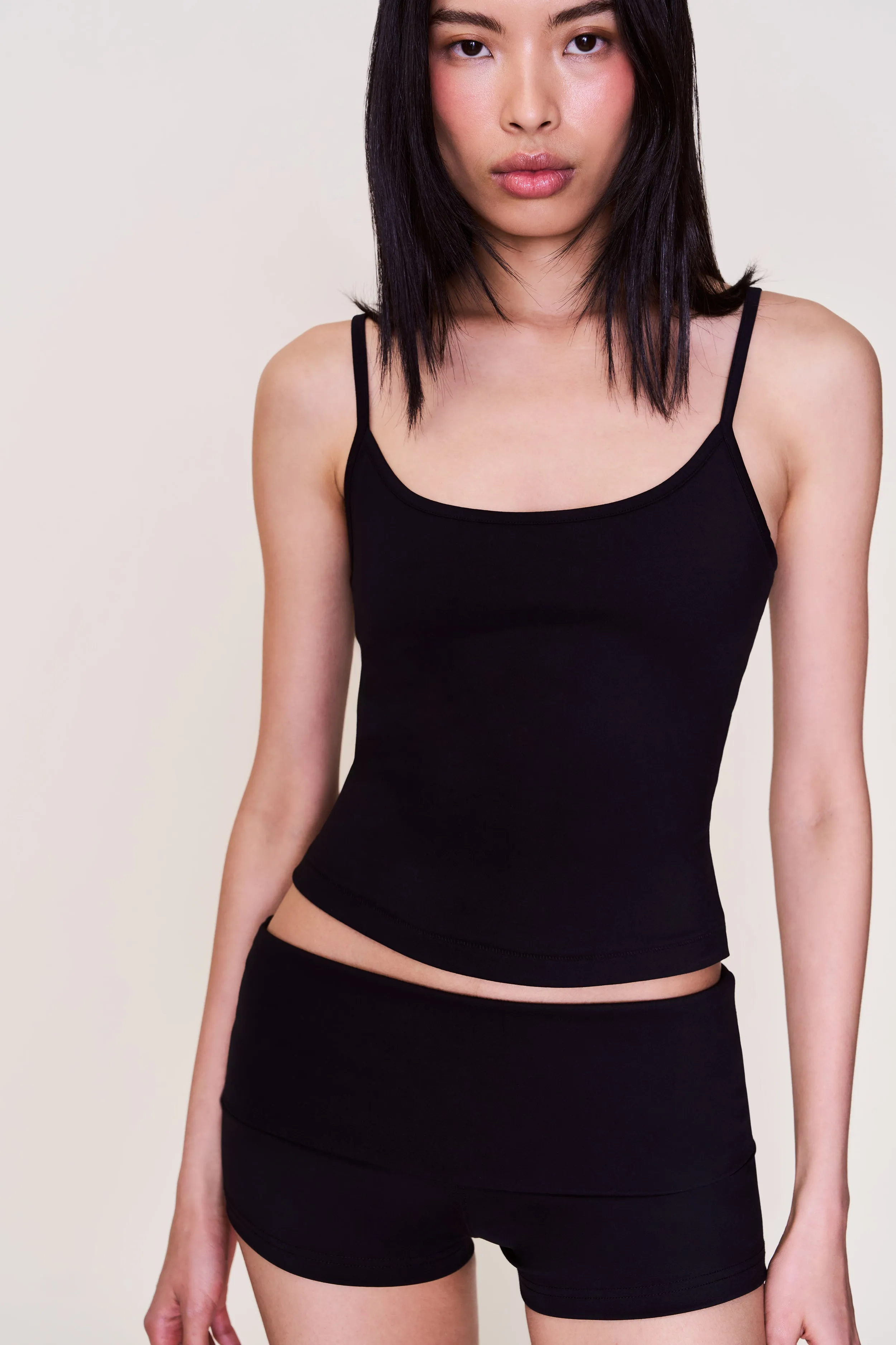 Body Fold-Over Micro  Short Quick Access Cargo Pockets