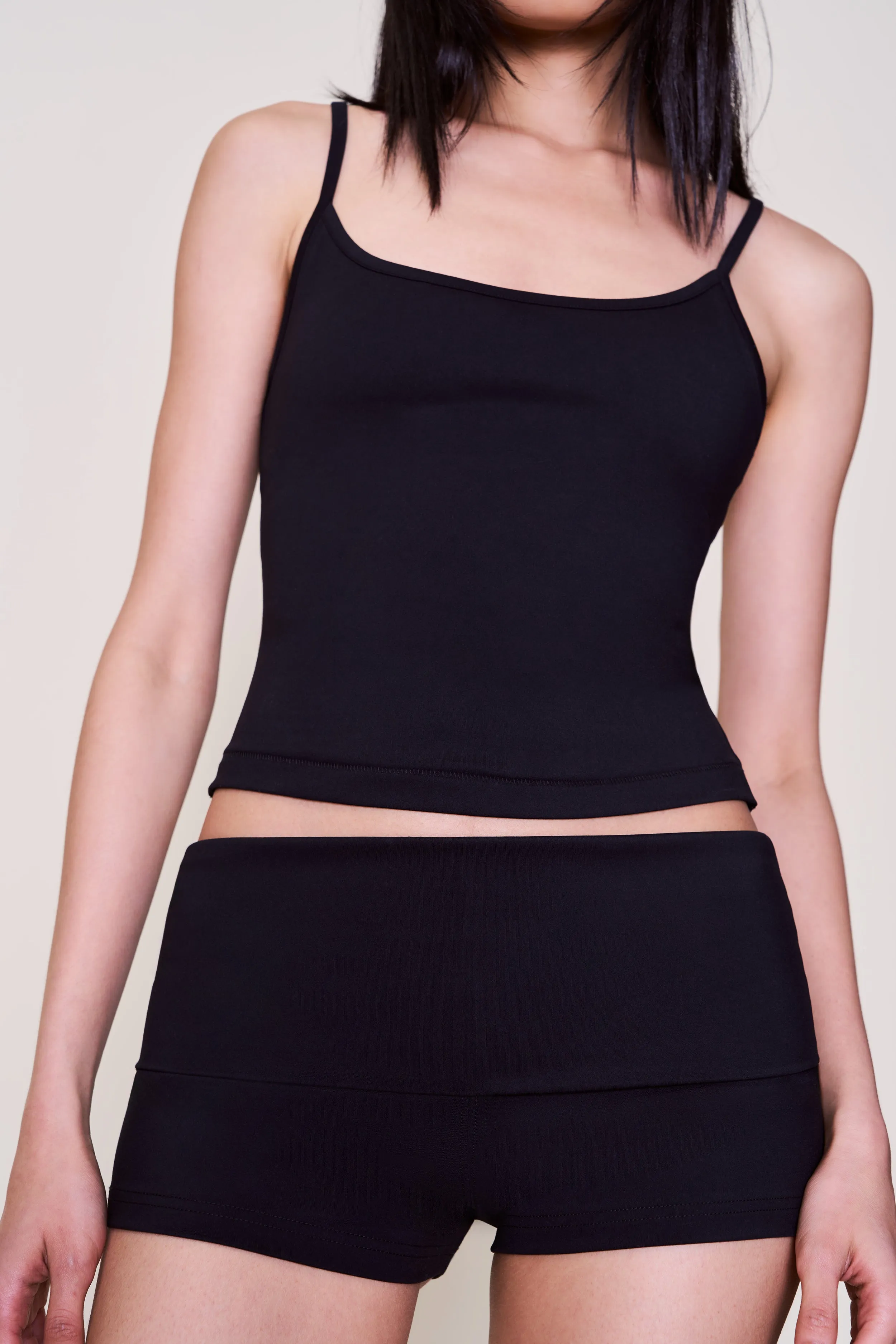 Body Fold-Over Micro  Short Sporty Look