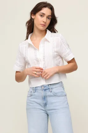 Printed T-shirt Light Deflection Fabric Suki Top