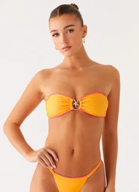 Laurel Bikini Top - Orange adults