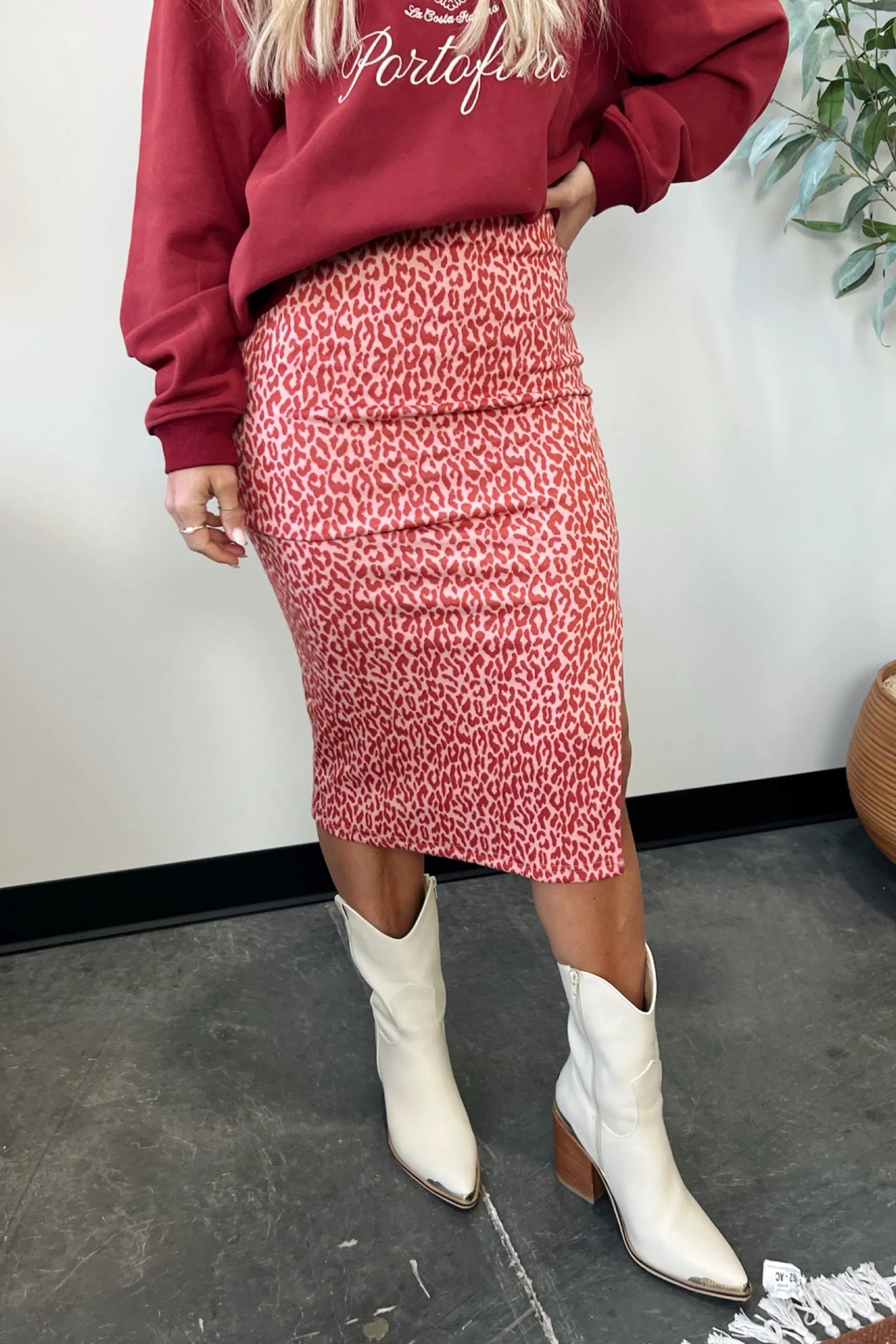 Classic Choice Tamed Beauty Midi Skirt