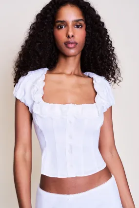 Oversized Silhouette Paloma Short Sleeve Top