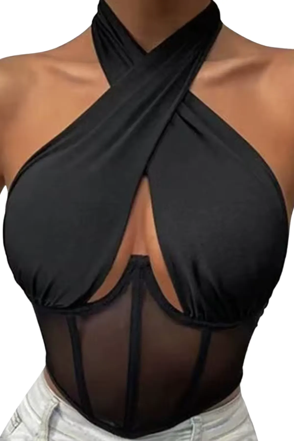 Wrinkle Free Weave Brushed Microfiber Surface After Hours Top