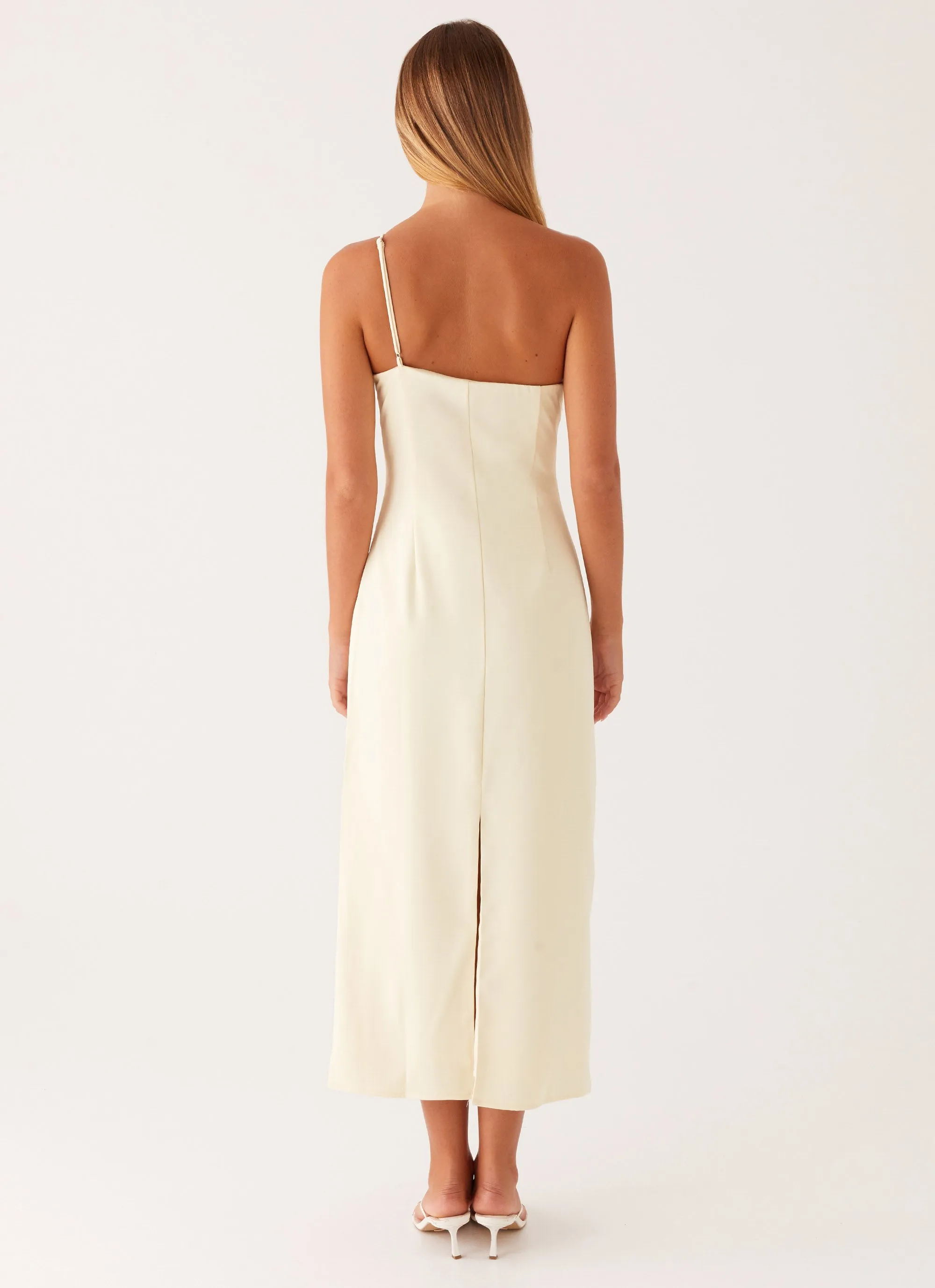 Sweetpea Midi Dress - Yellow Heart Glow Gentle Fit
