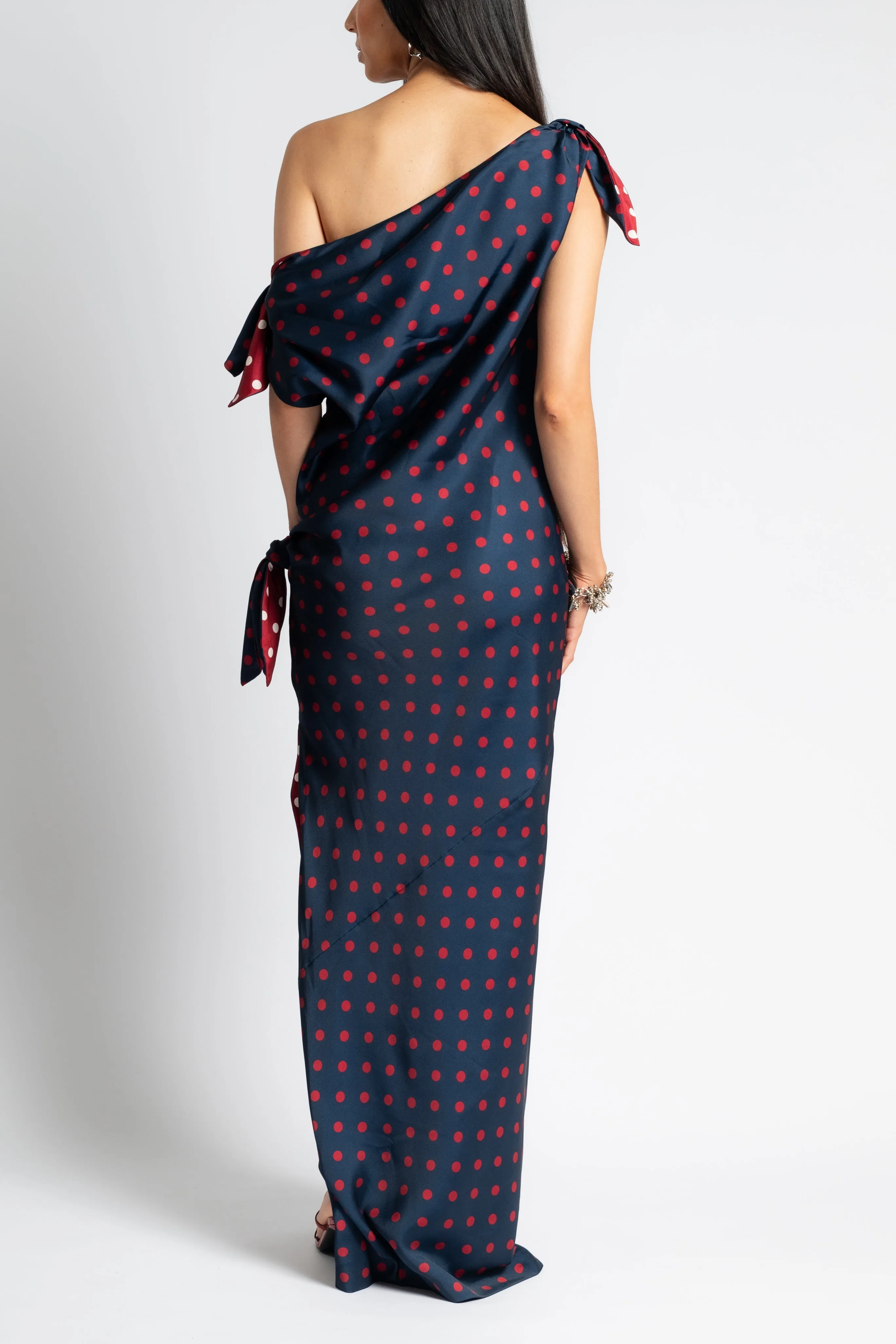 Sleeveless Tabard Tie Dress