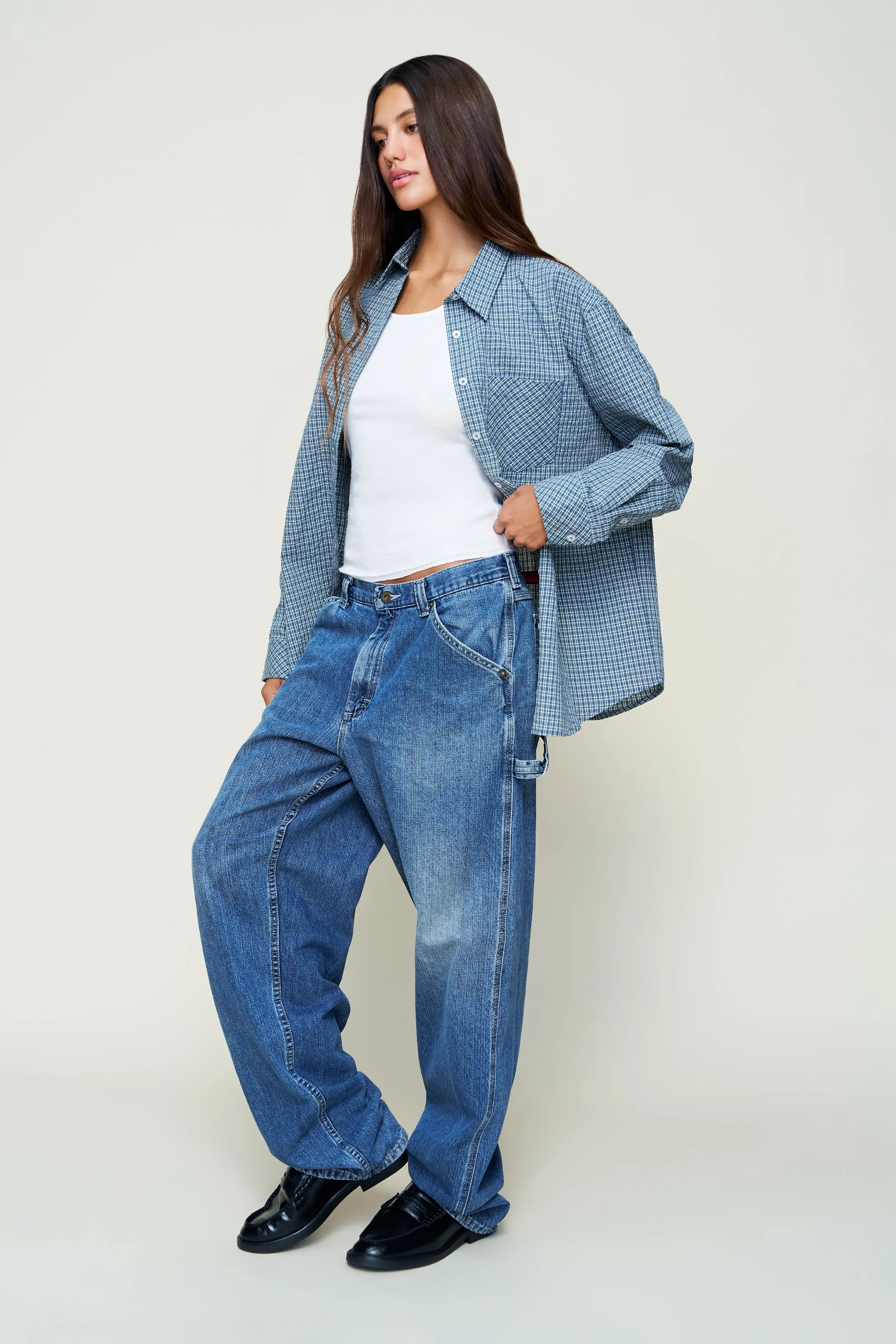 Sporty Sweatshirt Sustainable Material Blend Oona Buttondown