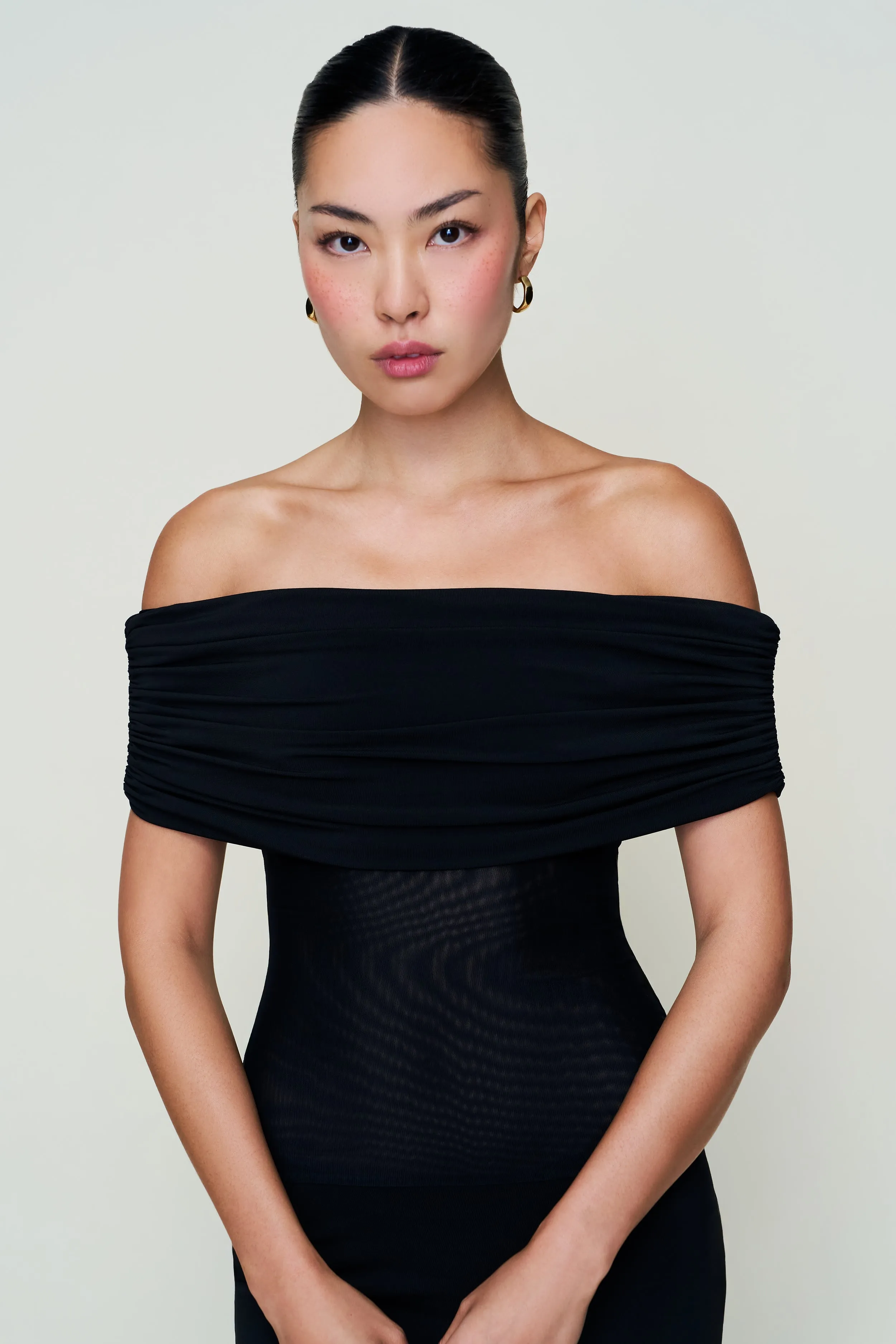 Talia Mesh Mini Dress Winter Classic