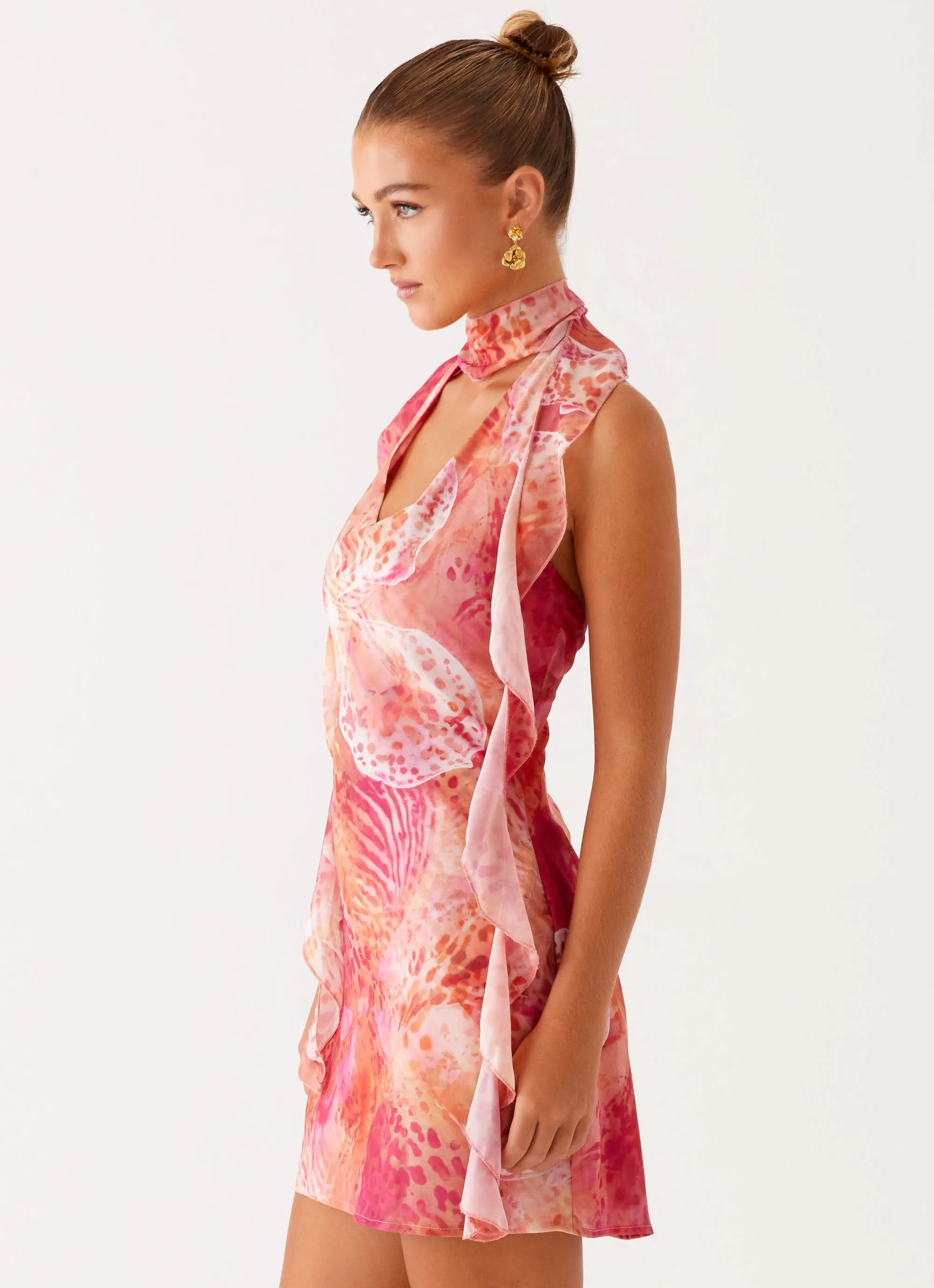 Tanner Mini Dress - Flamingo Fling Perfect for Travel