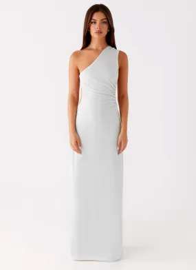 Fitted Shape Breathable Style Taurus Maxi Dress - Mint