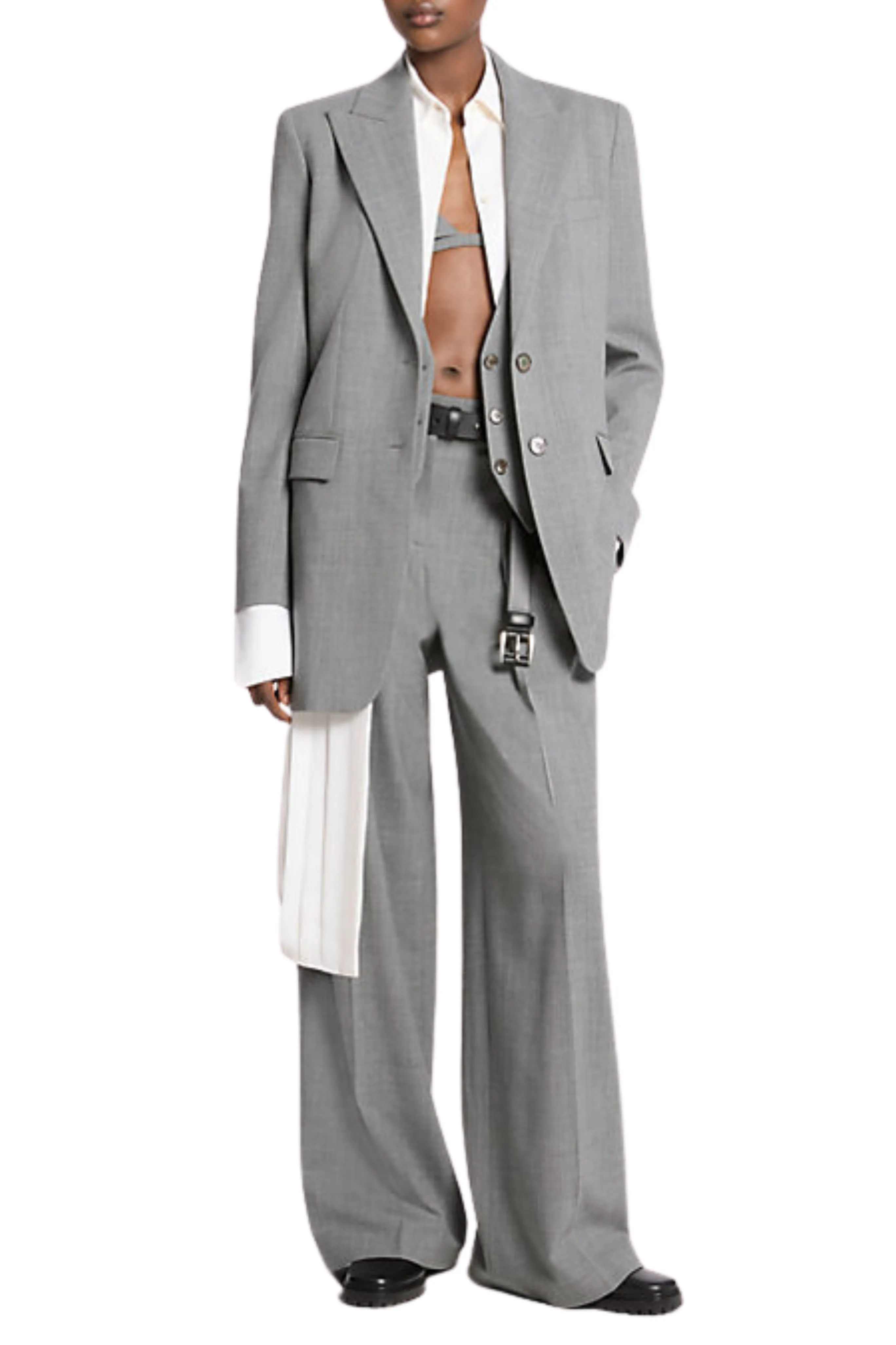 Boyfriend Blazer Modular Layering Compatibility Street Ready