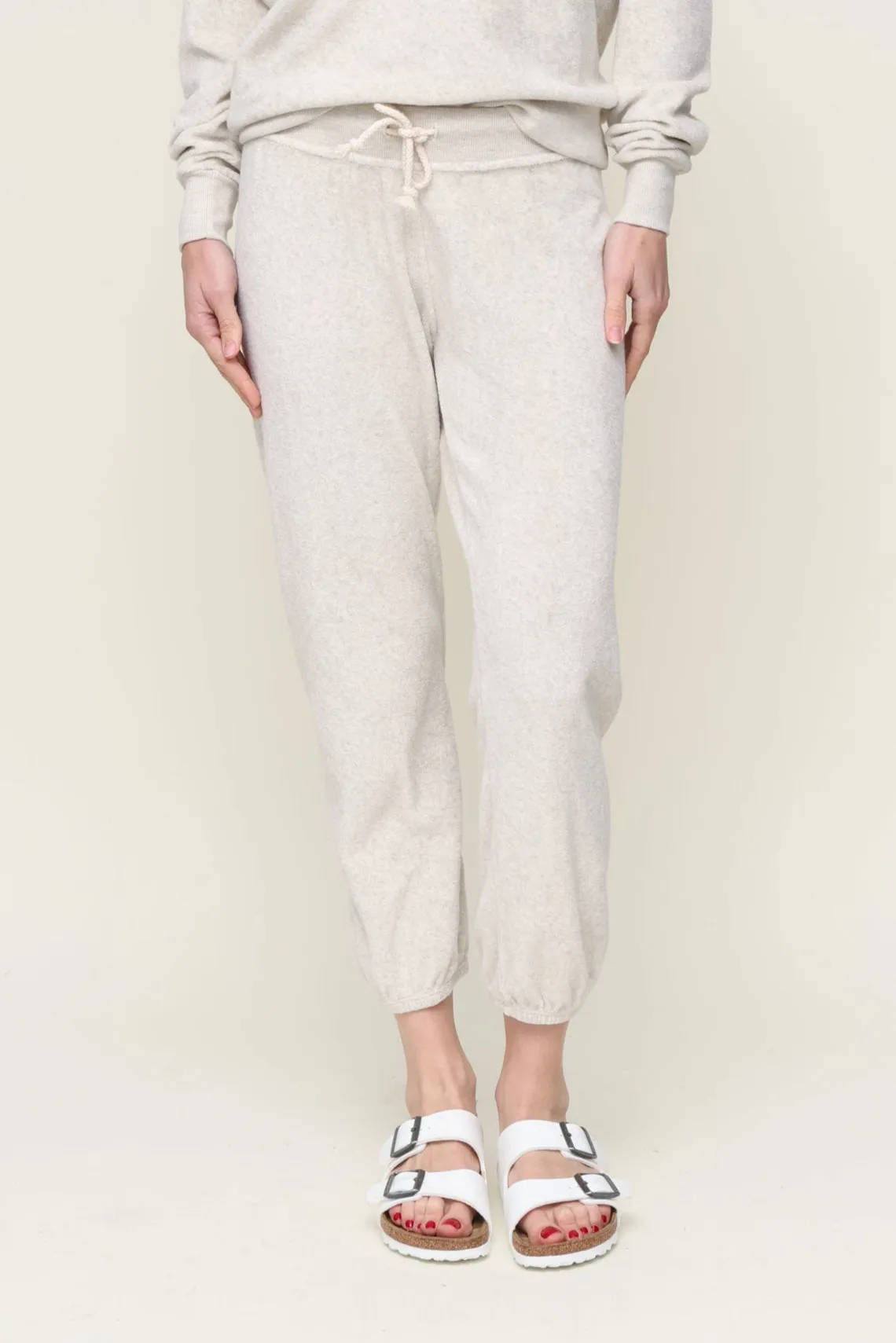 Gogo Loop Terry Jogger Printed design Stretch Fabric