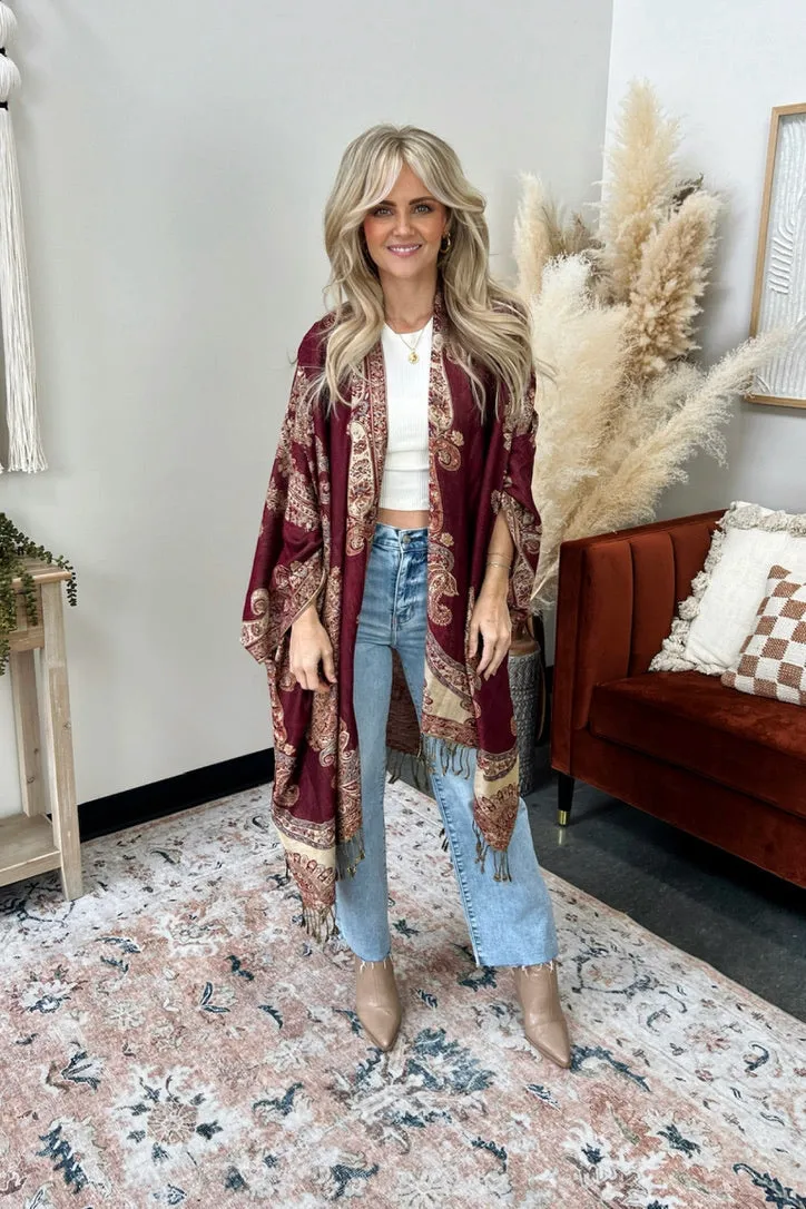 Pondicherry Woven Kimono Jacquard Weave Anti Pilling Technology